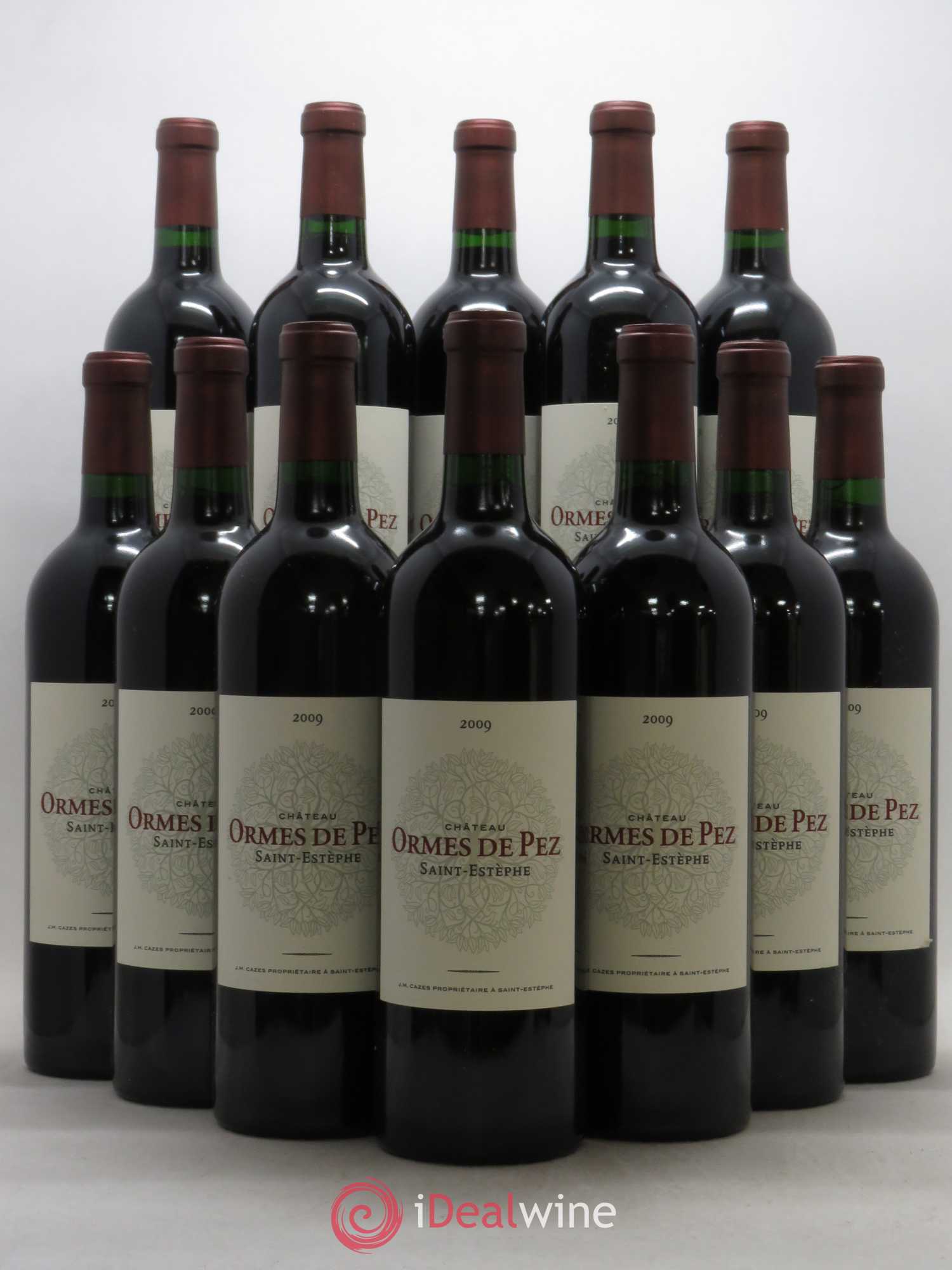 Château les Ormes de Pez 2009 - Lot de 12 bouteilles - 0