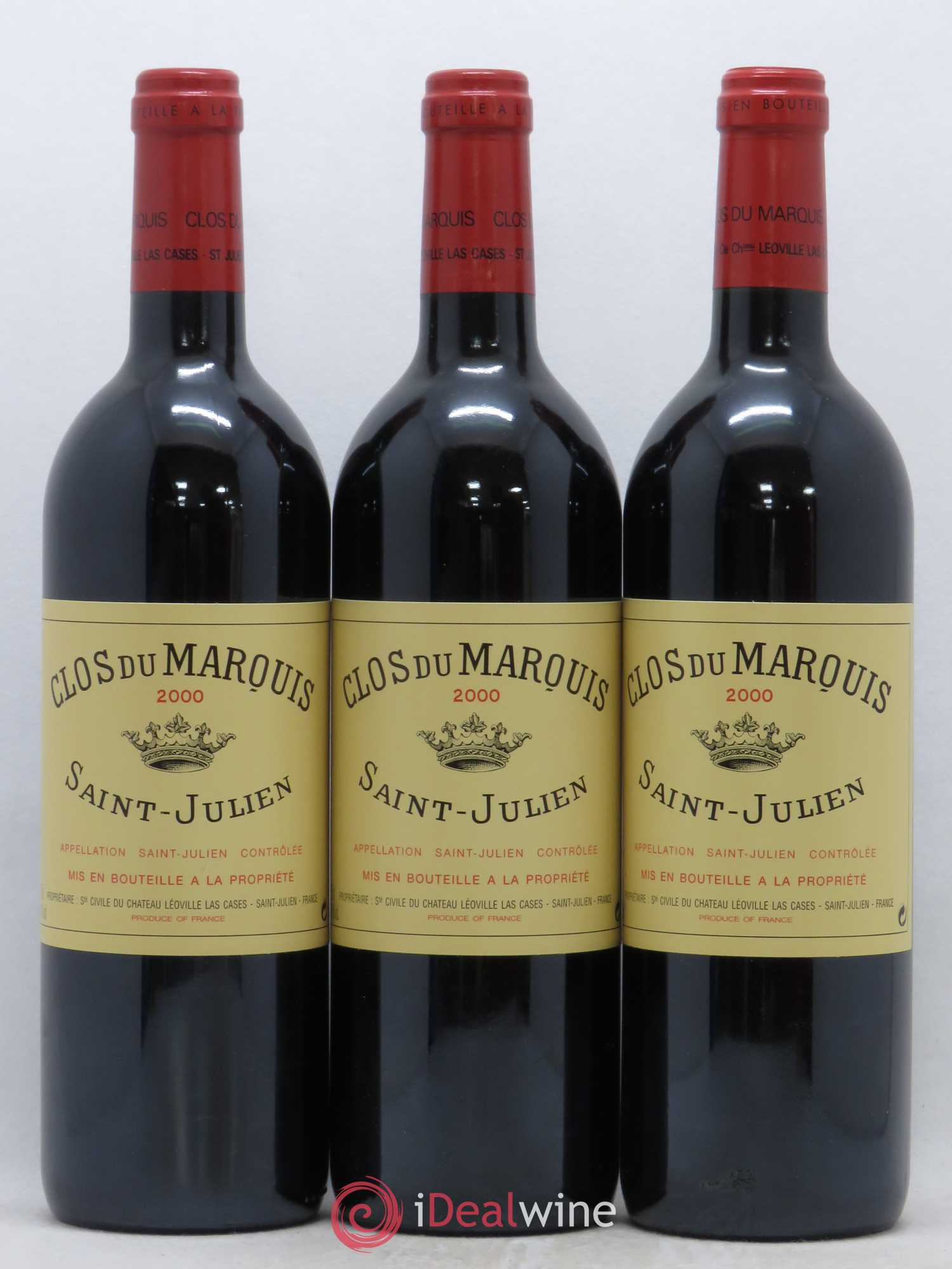 Clos du Marquis 2000 - Lot de 12 bouteilles - 1