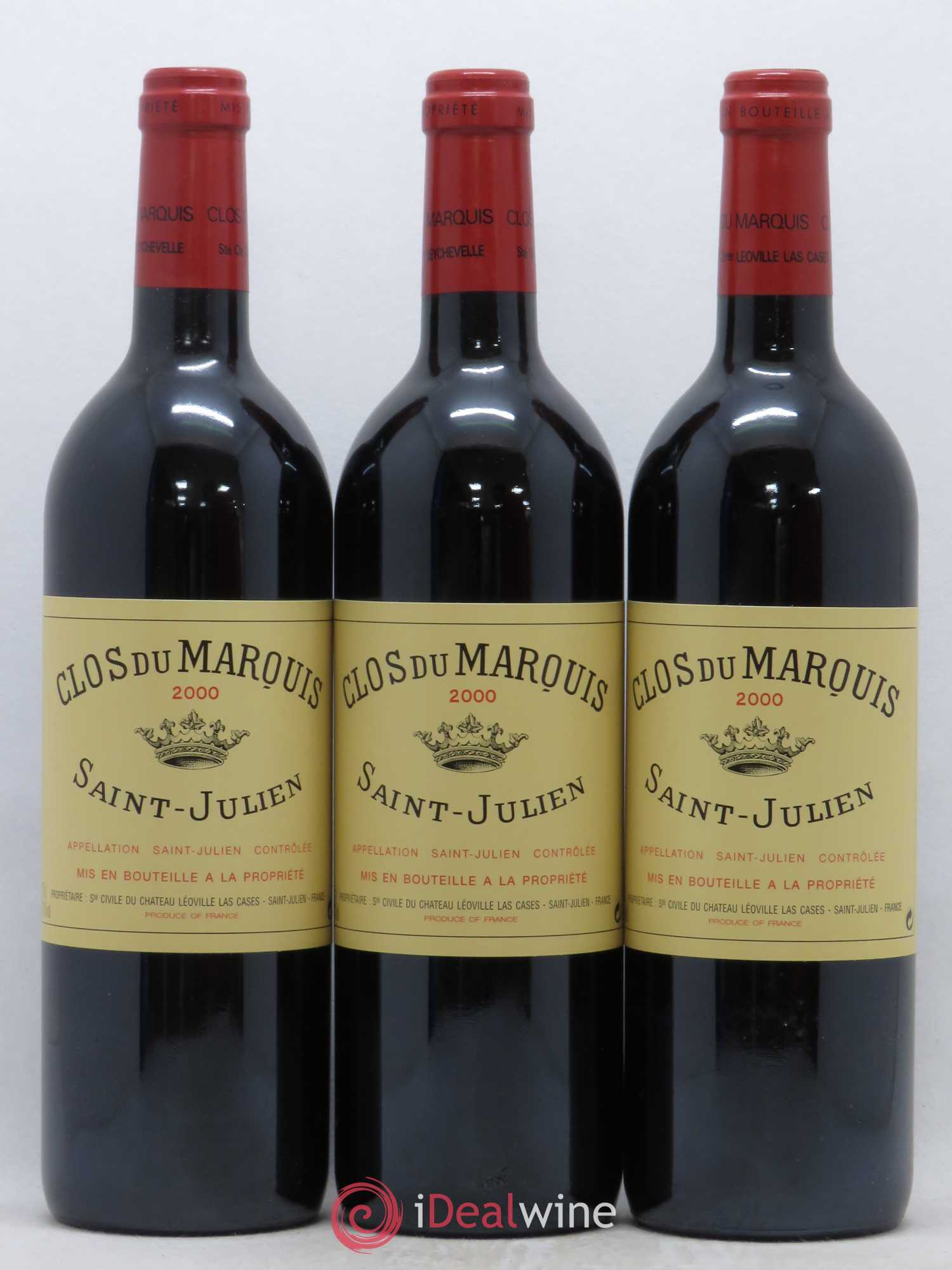 Clos du Marquis 2000 - Lot de 12 bouteilles - 2