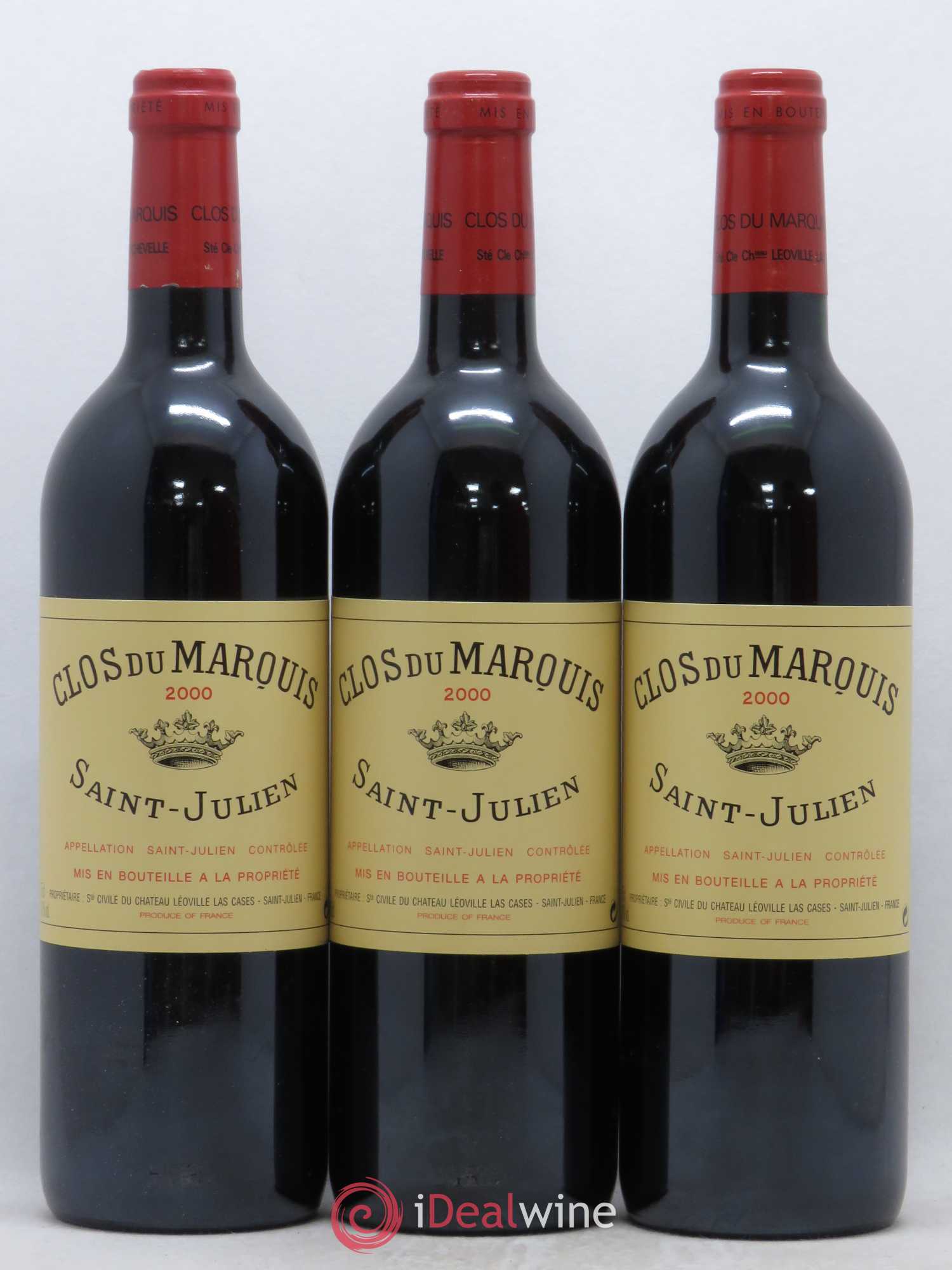 Clos du Marquis 2000 - Lot de 12 bouteilles - 3