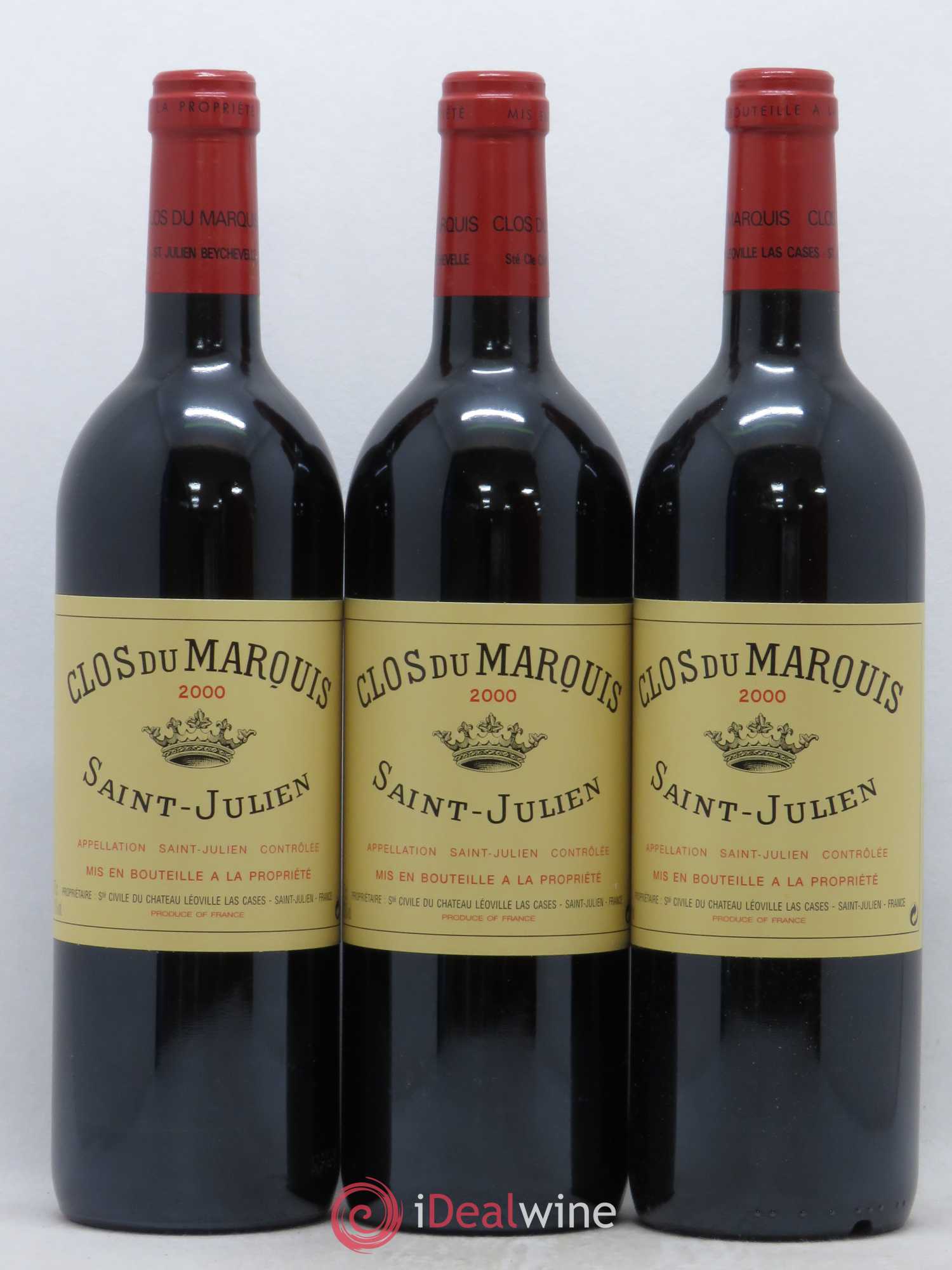 Clos du Marquis 2000 - Lot de 12 bouteilles - 4