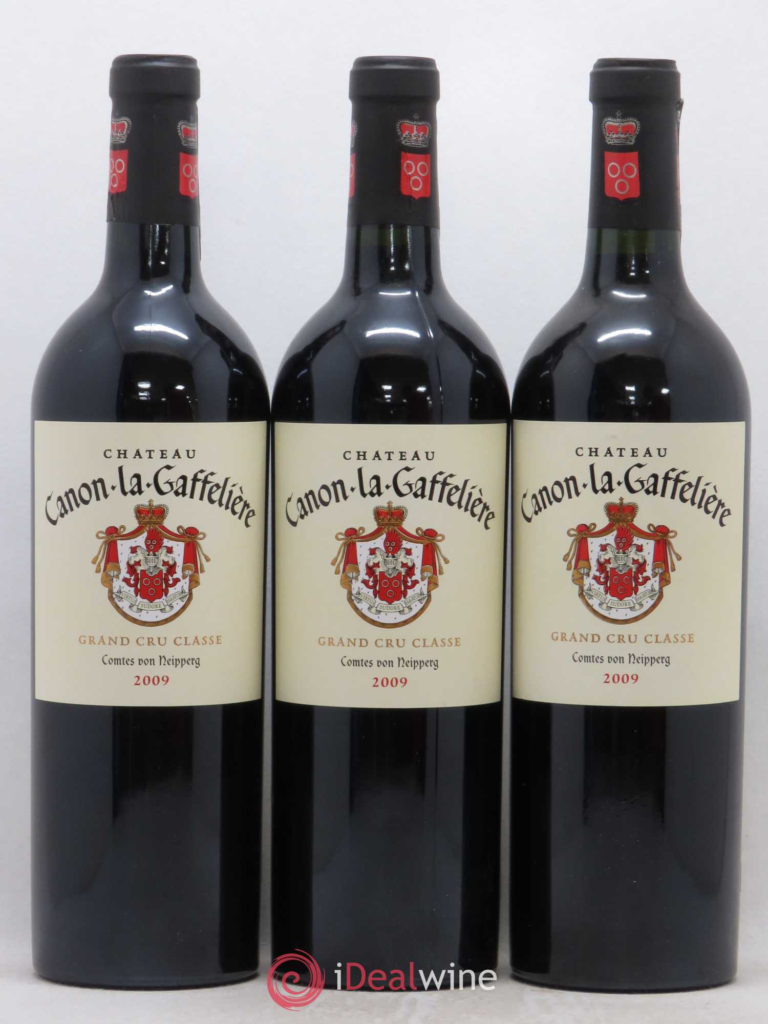 Château Canon la Gaffelière 1er Grand Cru Classé B 2009 - Lot de 12 bouteilles - 1