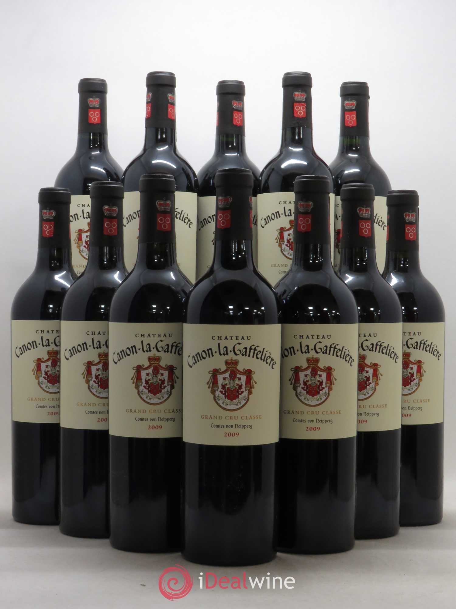 Château Canon la Gaffelière 1er Grand Cru Classé B 2009 - Lot de 12 bouteilles - 0