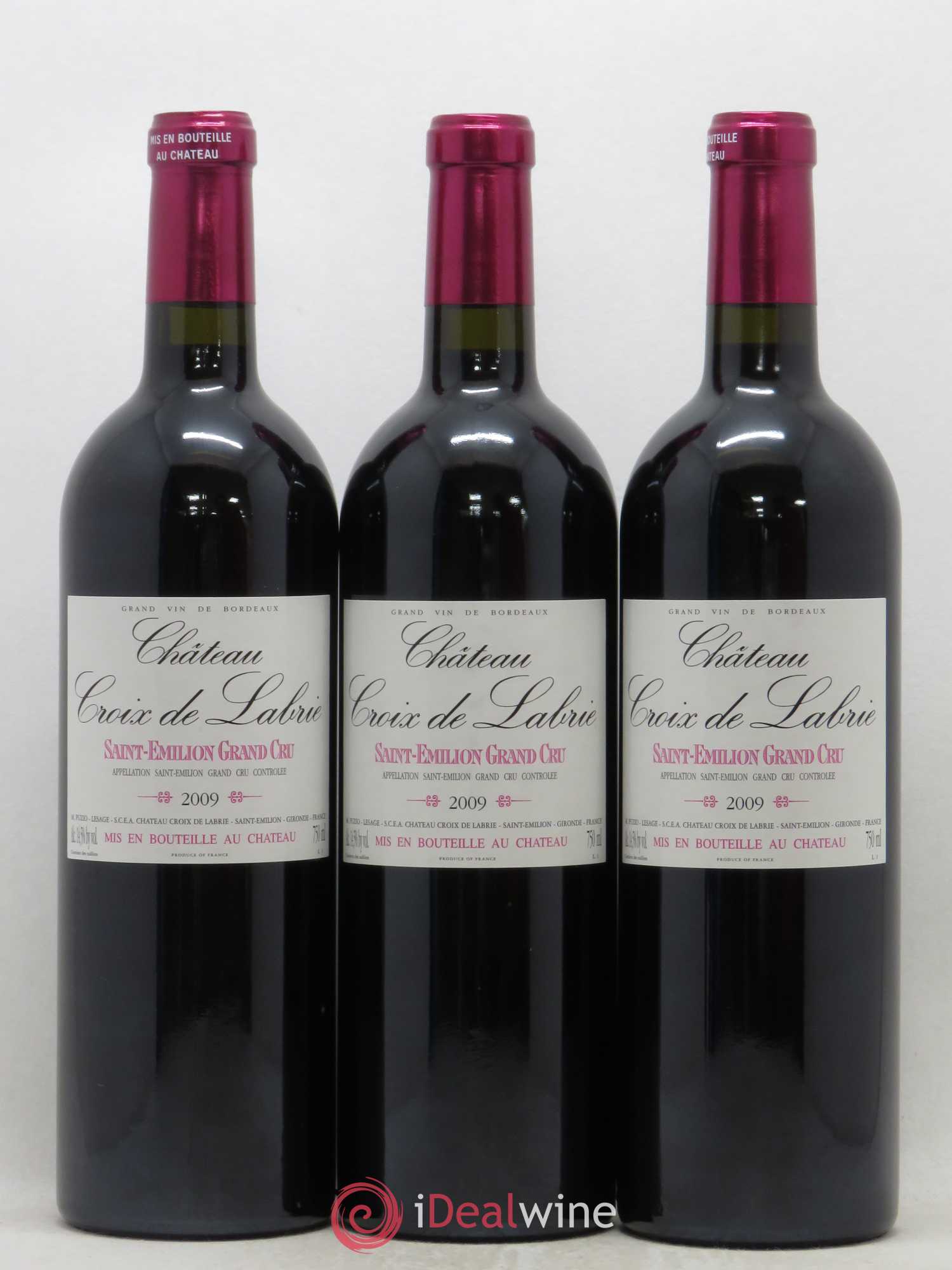 Château Croix de Labrie Grand Cru Classé 2009 - Lot de 12 bouteilles - 4