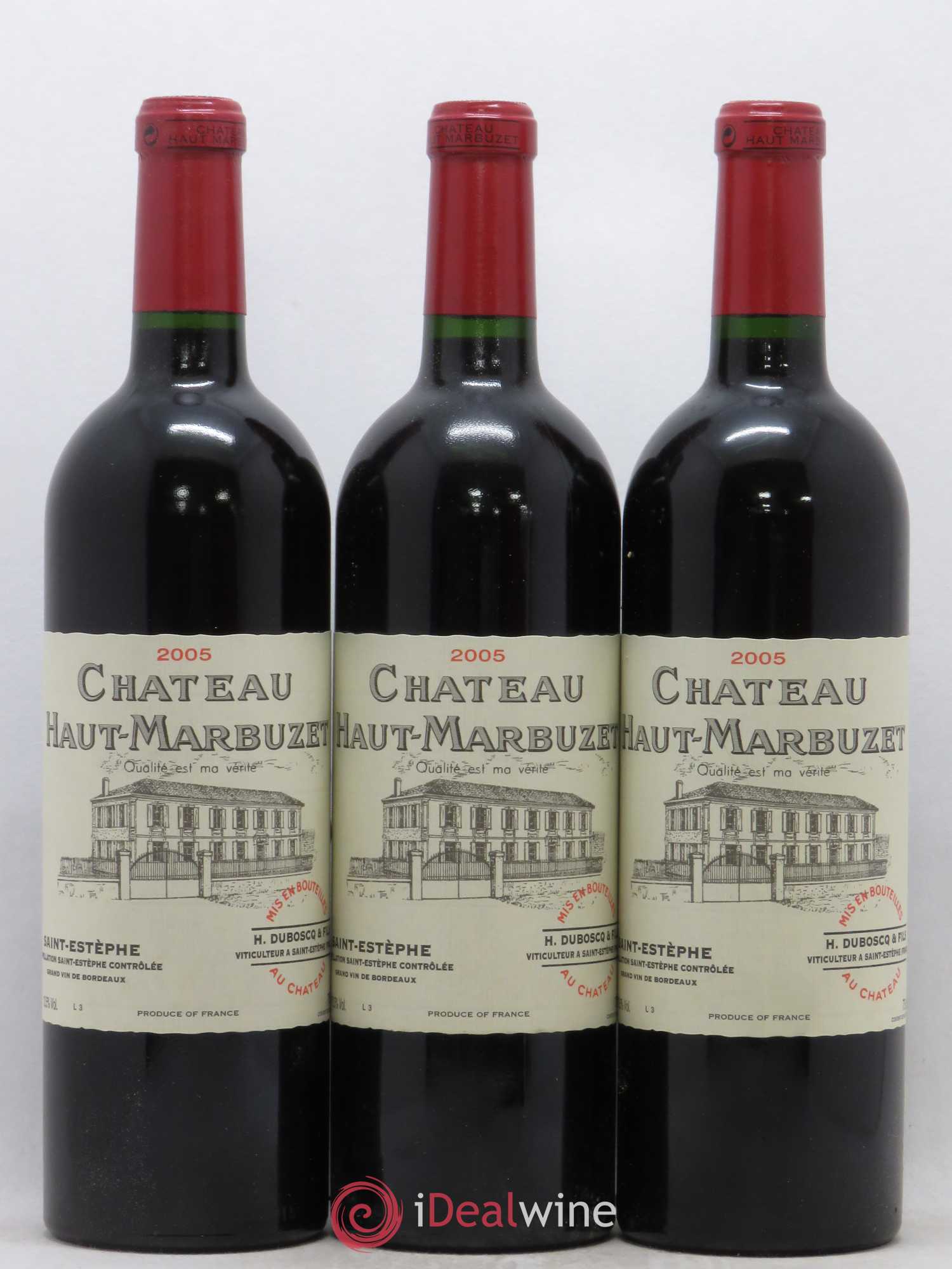 Château Haut Marbuzet 2005 - Lot de 12 bouteilles - 2