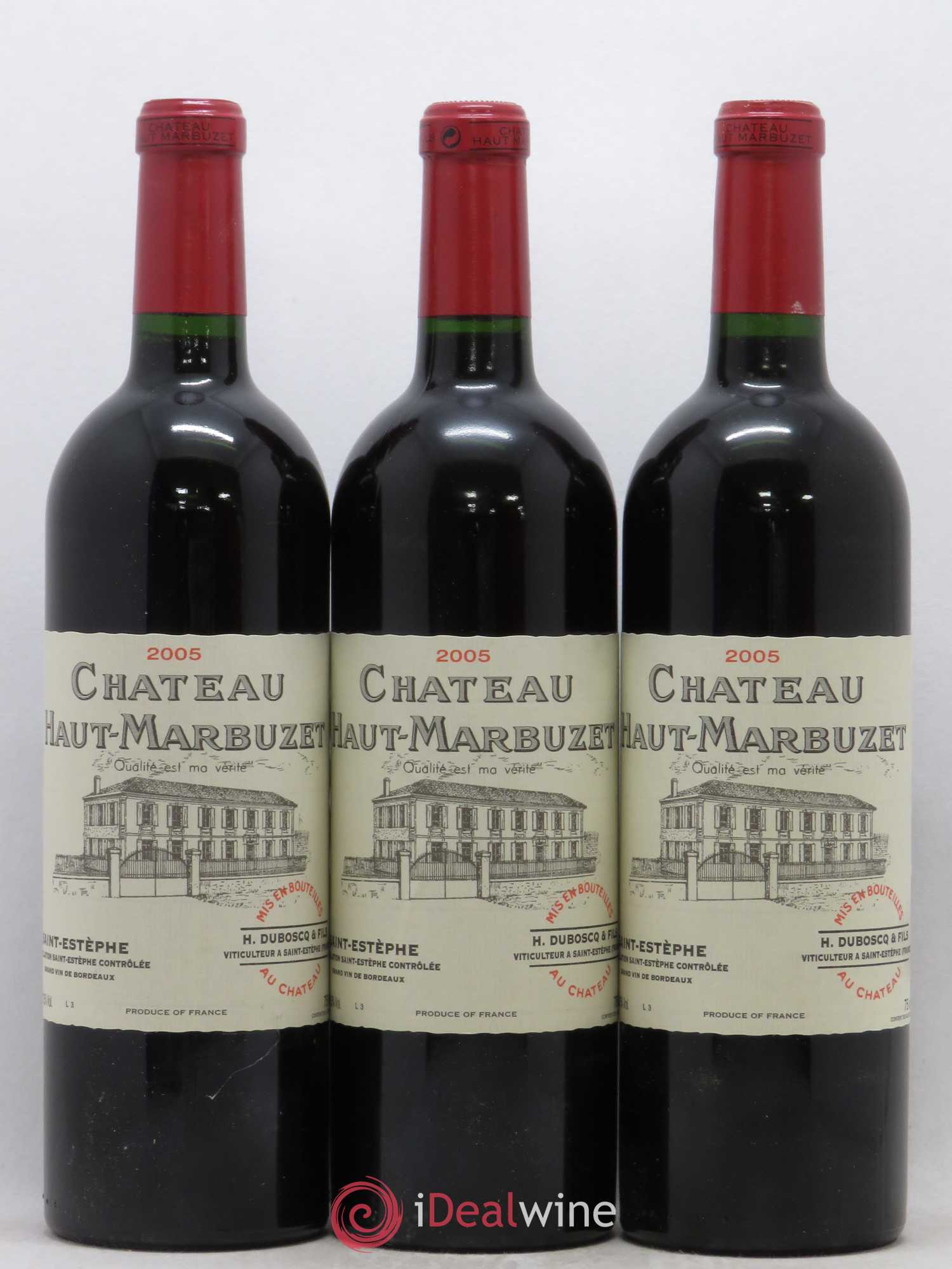 Château Haut Marbuzet 2005 - Lot de 12 bouteilles - 4
