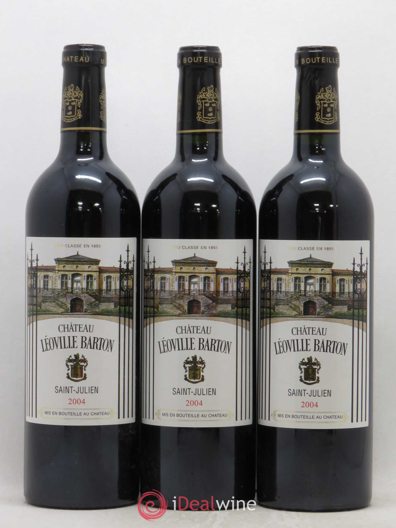 Château Léoville Barton 2ème Grand Cru Classé 2004 - Lot de 12 bouteilles - 1