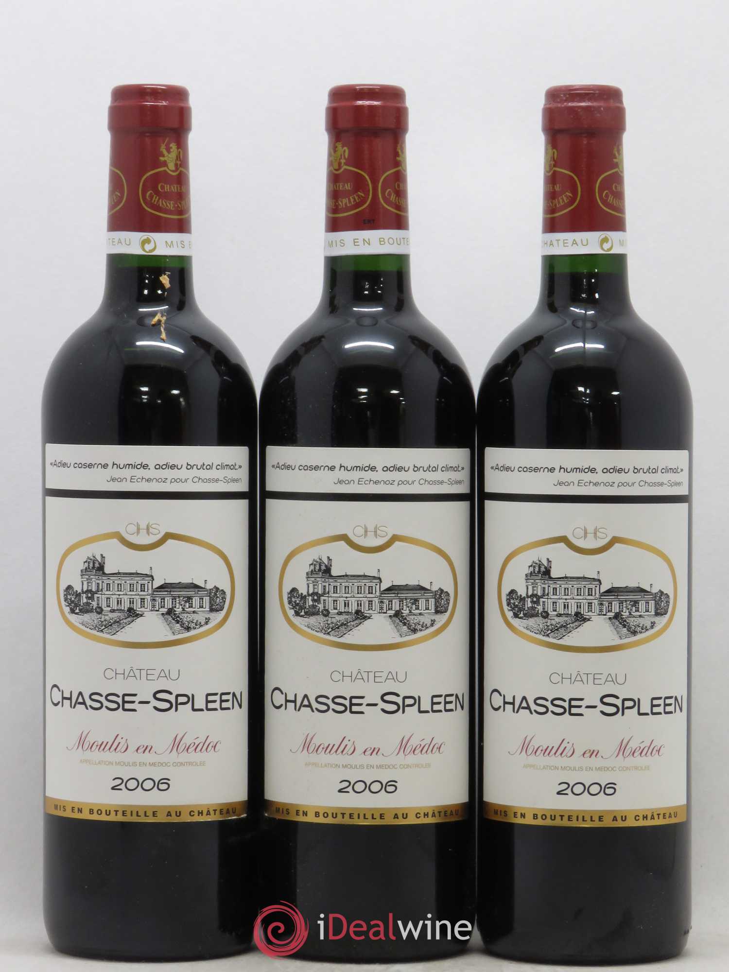 Château Chasse Spleen 2006 - Lot de 12 bouteilles - 1
