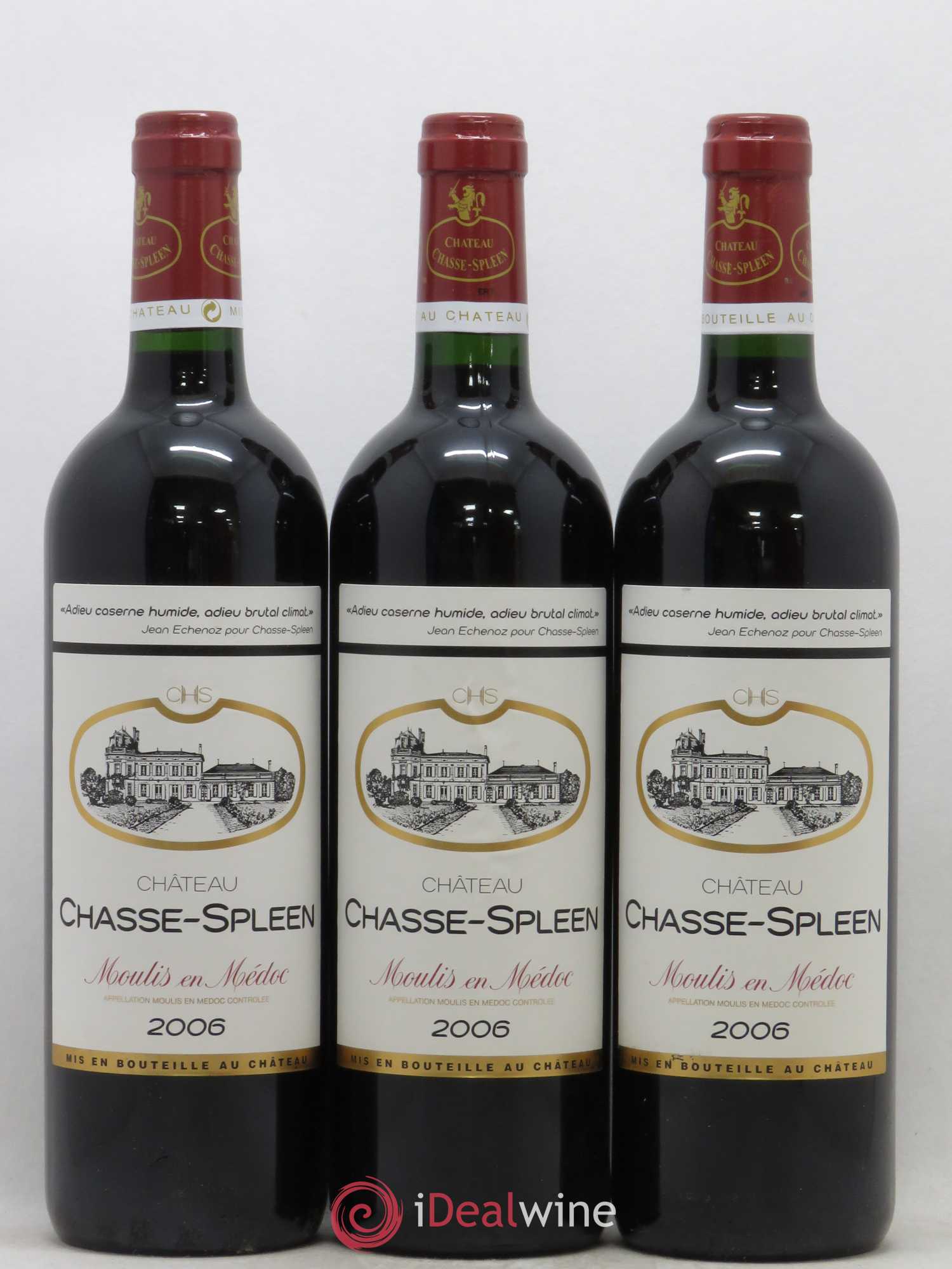 Château Chasse Spleen 2006 - Lot de 12 bouteilles - 2