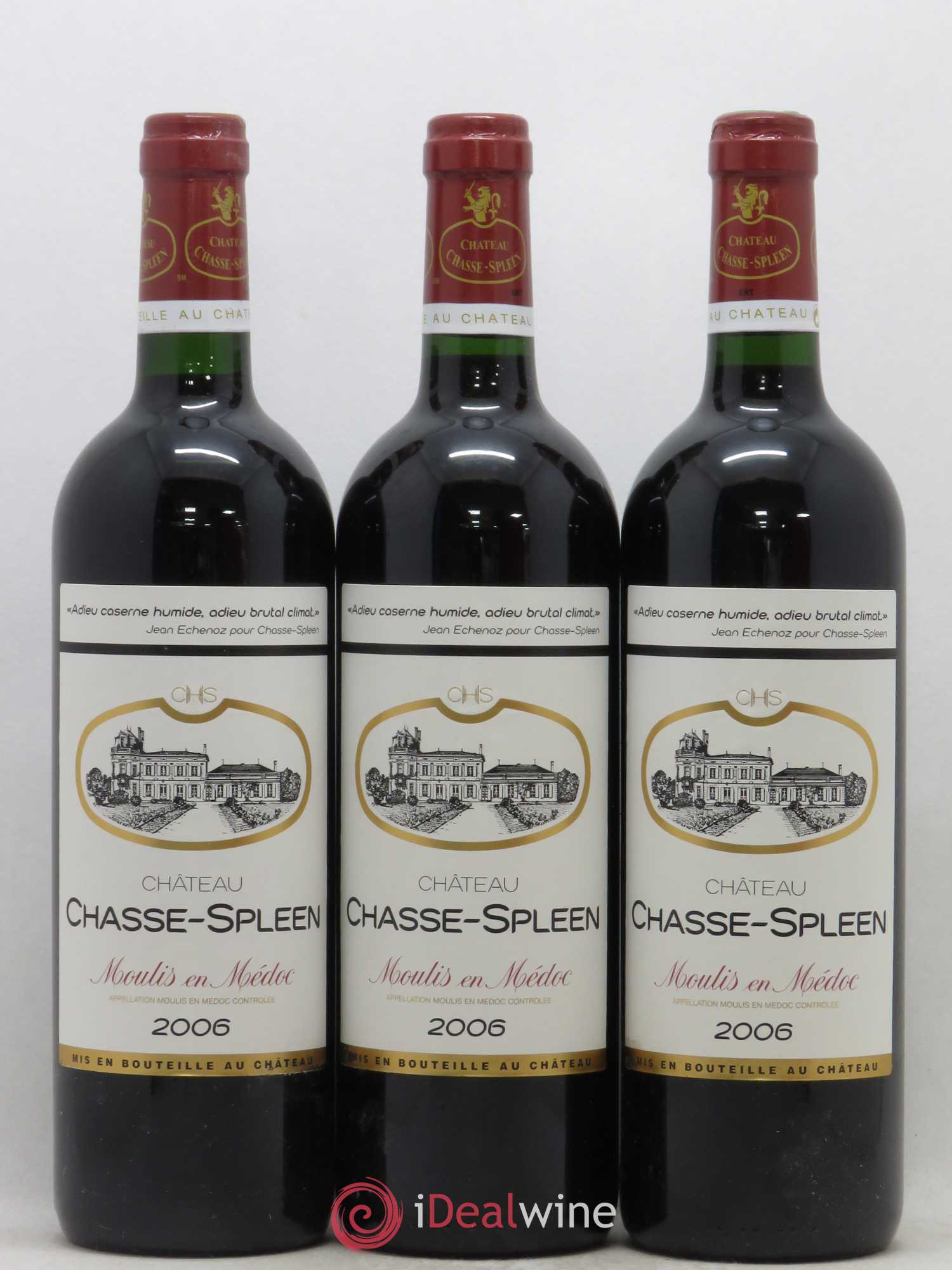 Château Chasse Spleen 2006 - Lot de 12 bouteilles - 4