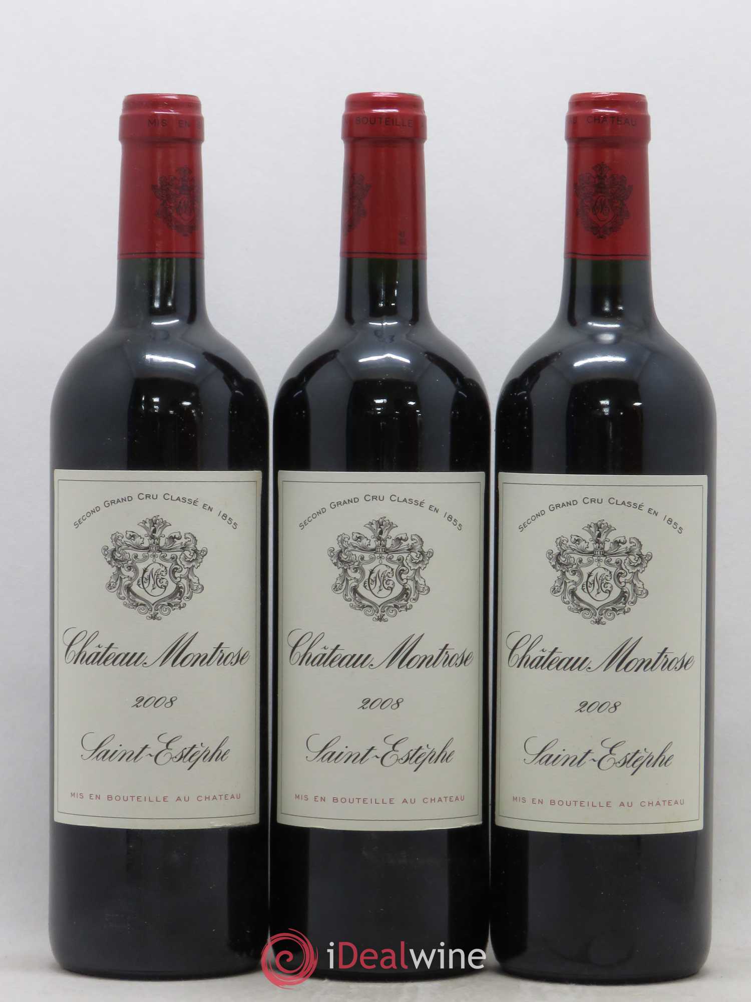 Château Montrose 2ème Grand Cru Classé 2008 - Lot de 12 bouteilles - 2