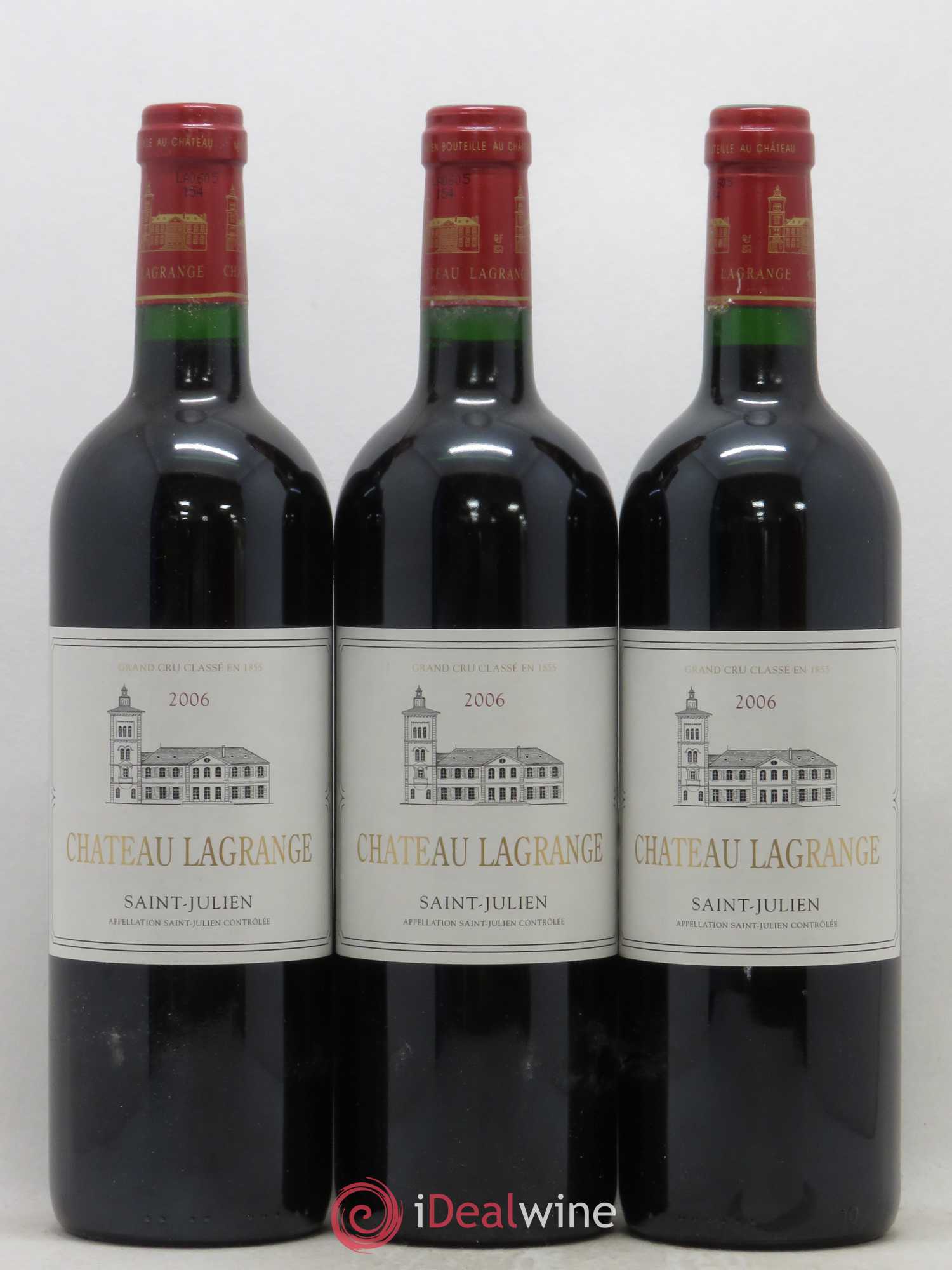Château Lagrange à Pomerol 2006 - Lot de 12 bouteilles - 1