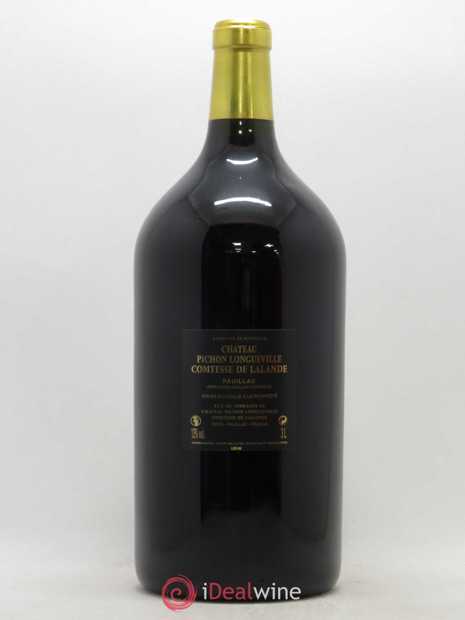 Château Pichon Longueville Comtesse de Lalande 2ème Grand Cru Classé 2008 - Lot de 1 double magnum - 1