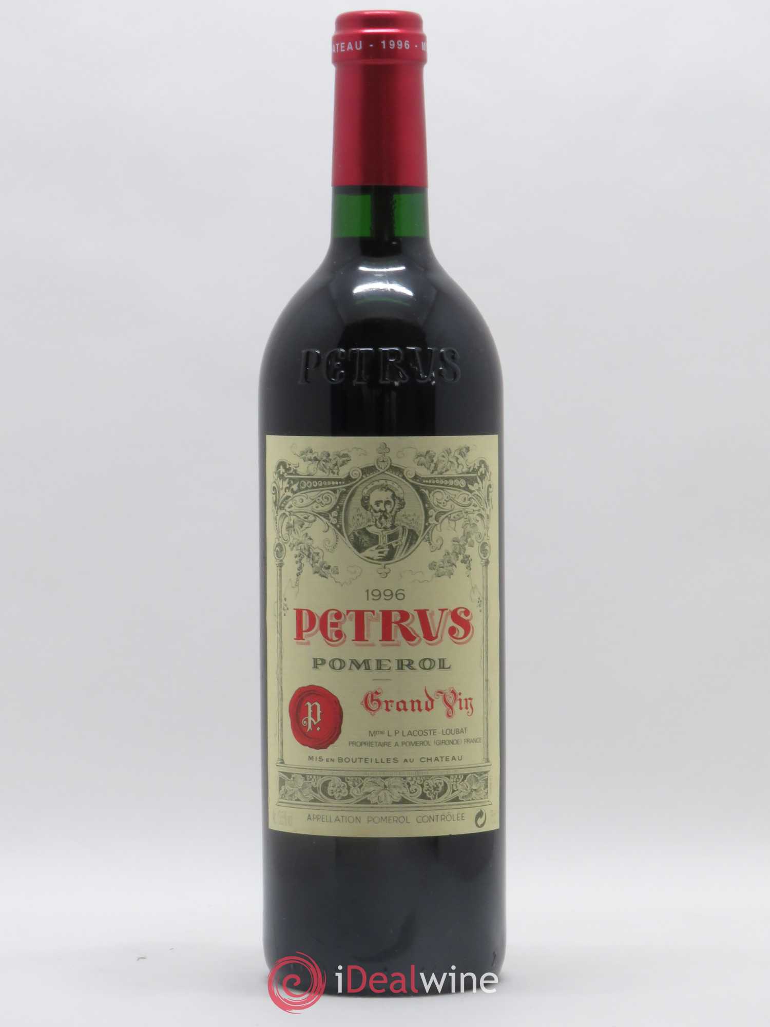 Petrus 1996 - Lot de 1 bouteille - 0