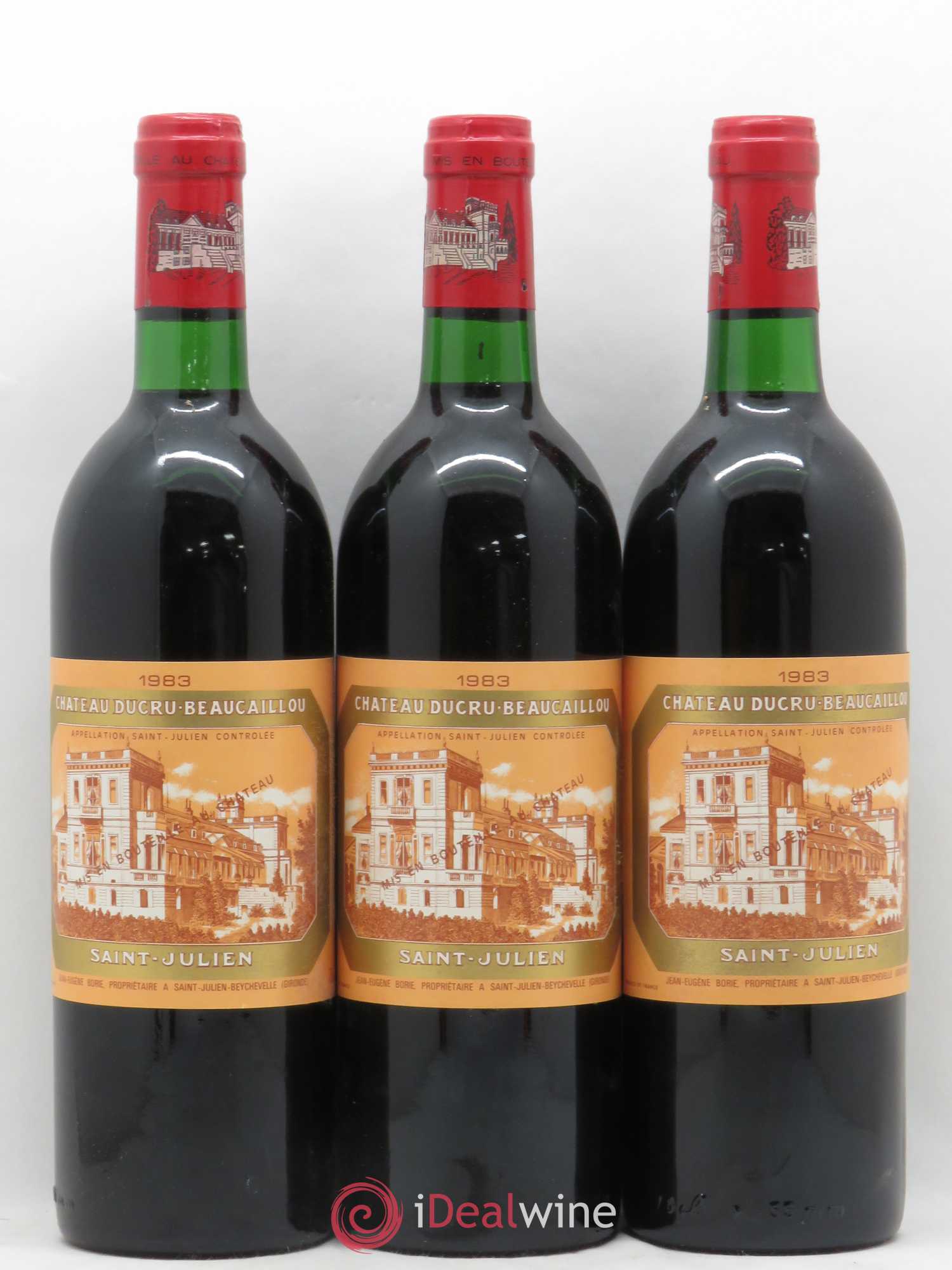 Château Ducru Beaucaillou 2ème Grand Cru Classé 1983 - Lot de 6 bouteilles - 1