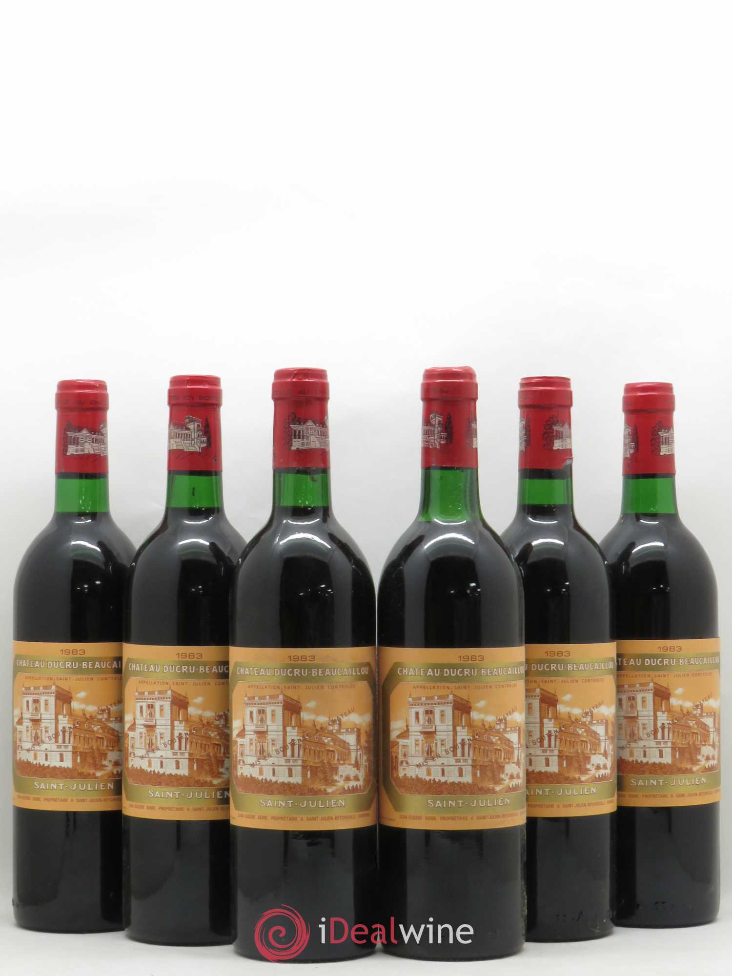 Château Ducru Beaucaillou 2ème Grand Cru Classé 1983 - Lot de 6 bouteilles - 0