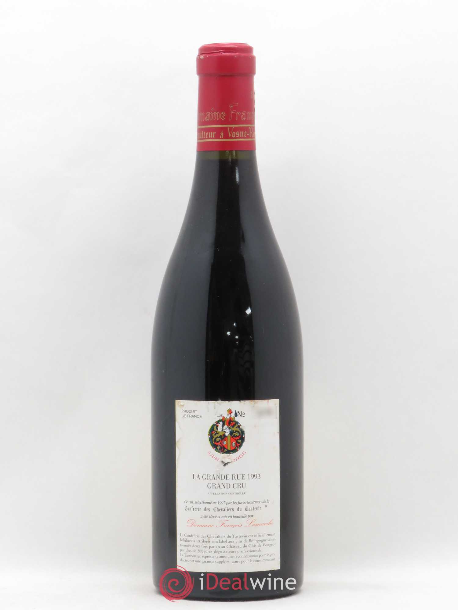 La Grande Rue Grand Cru Lamarche (Domaine) 1993 - Lot de 1 bouteille - 1