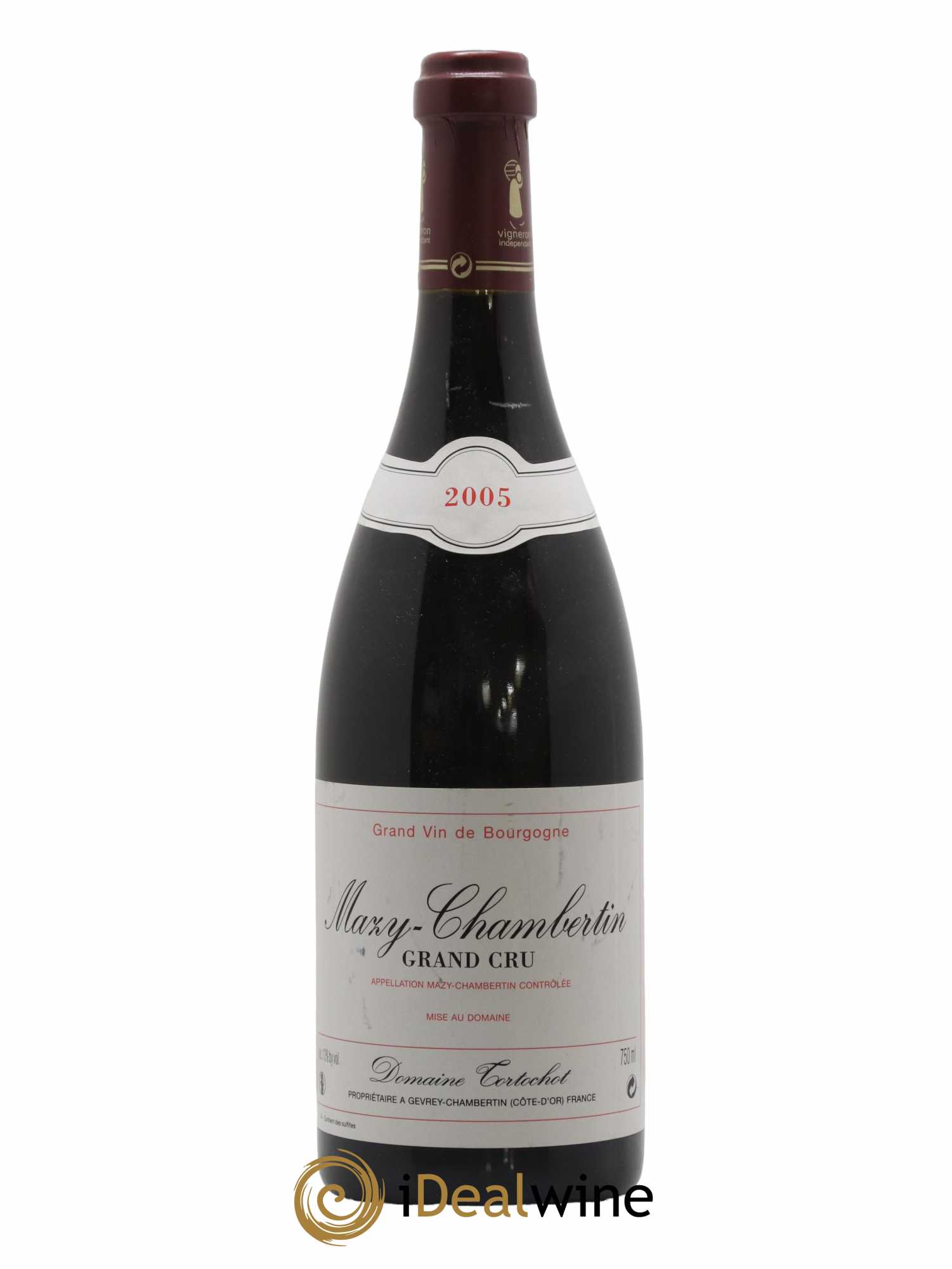 Mazis-Chambertin Grand Cru Tortochot (Domaine) 2005 - Lot de 1 bouteille - 0