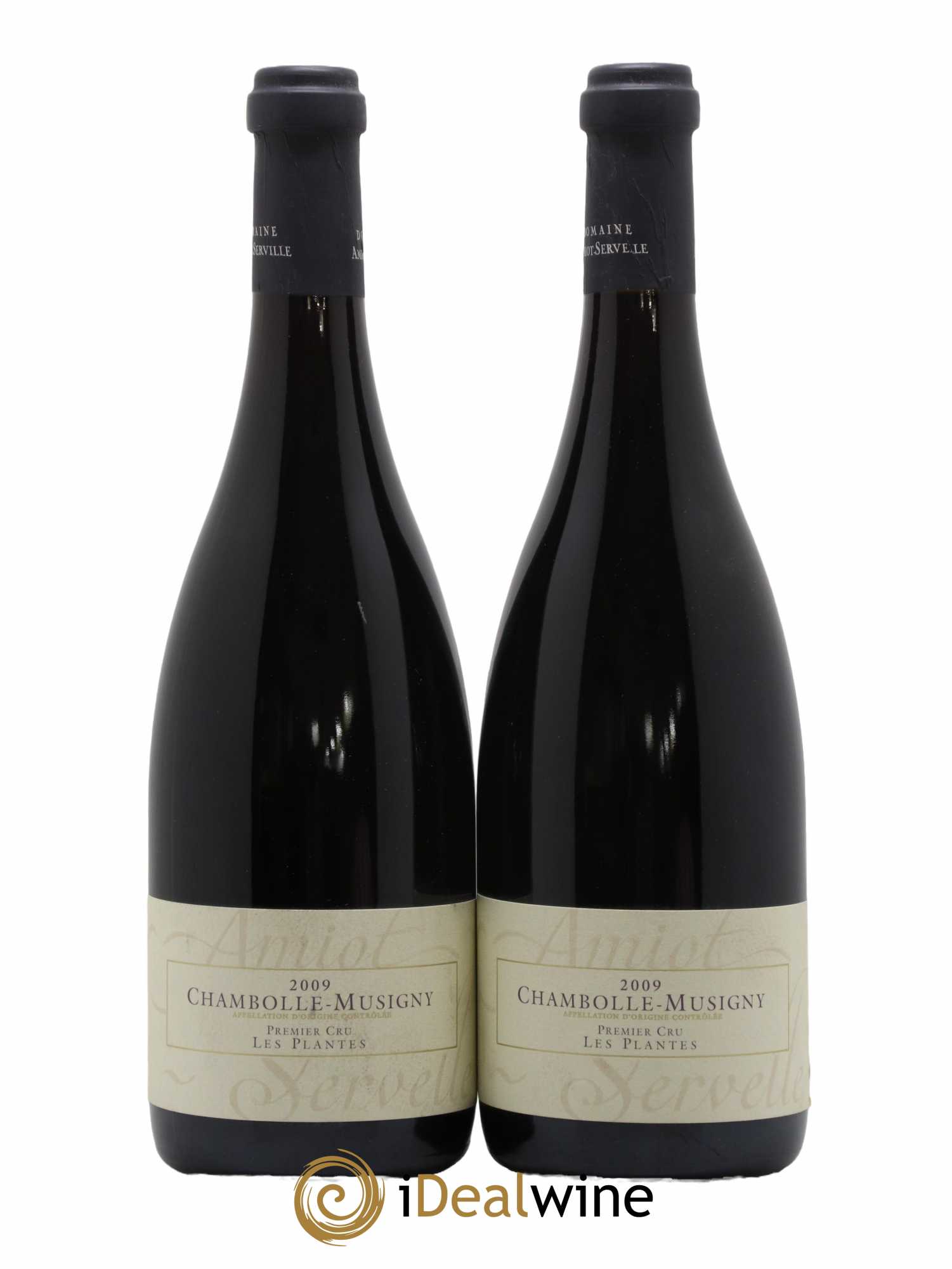 Chambolle-Musigny 1er Cru Les Plantes Amiot-Servelle 2009 - Lot of 2 bottles - 0