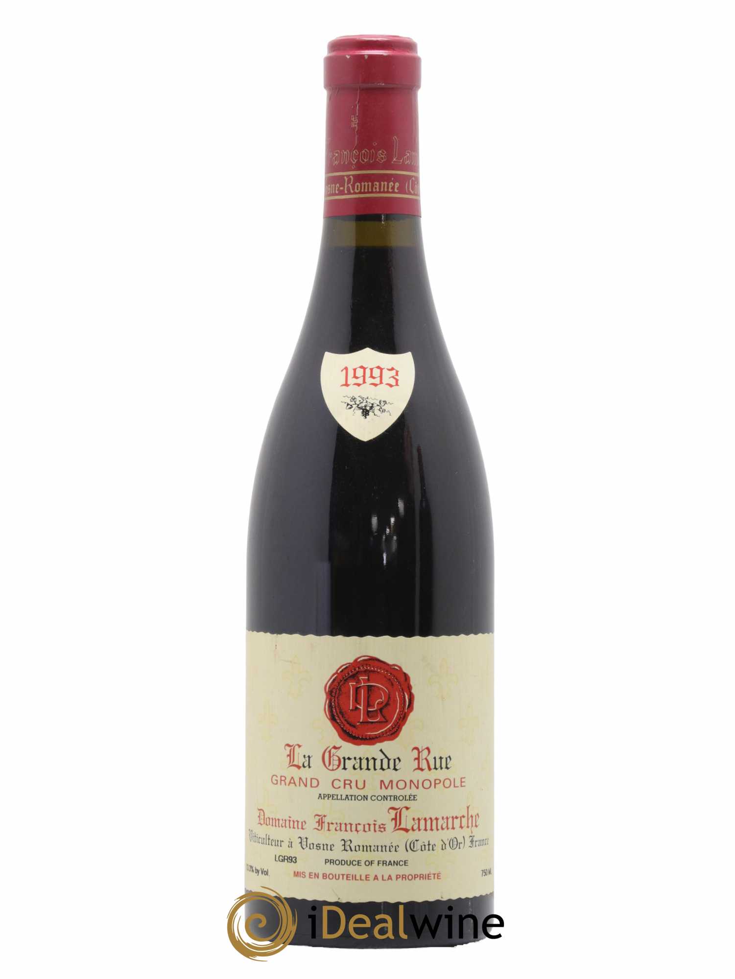 La Grande Rue Grand Cru Lamarche (Domaine) 1993 - Lot de 1 bouteille - 0