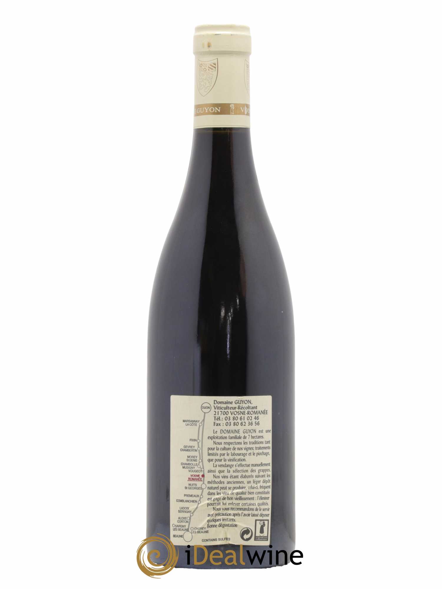 Vosne-Romanée 1er Cru Les Brulées Guyon (Domaine) 2005 - Lot de 1 bouteille - 1