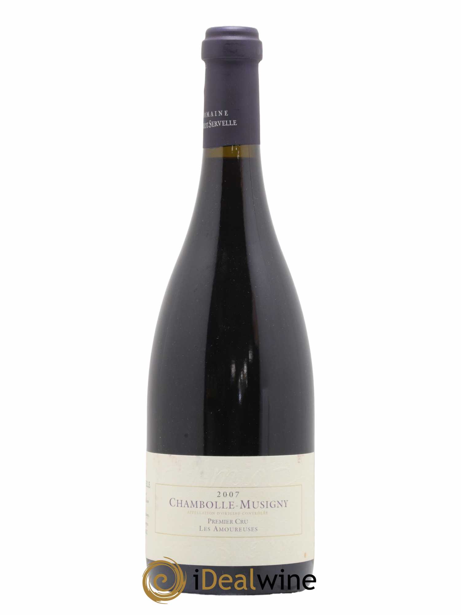 Chambolle-Musigny 1er Cru Les Amoureuses Amiot-Servelle 2007 - Lot de 1 bouteille - 0