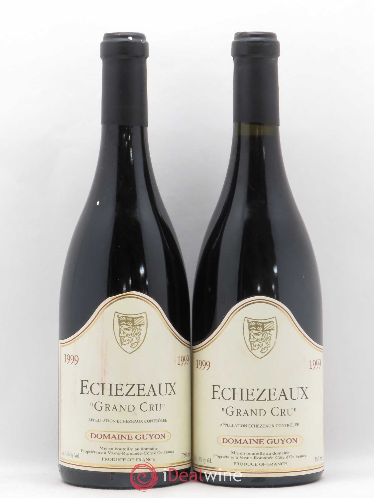 Echezeaux Grand Cru Domaine Guyon 1999 - Lot de 2 bouteilles - 0