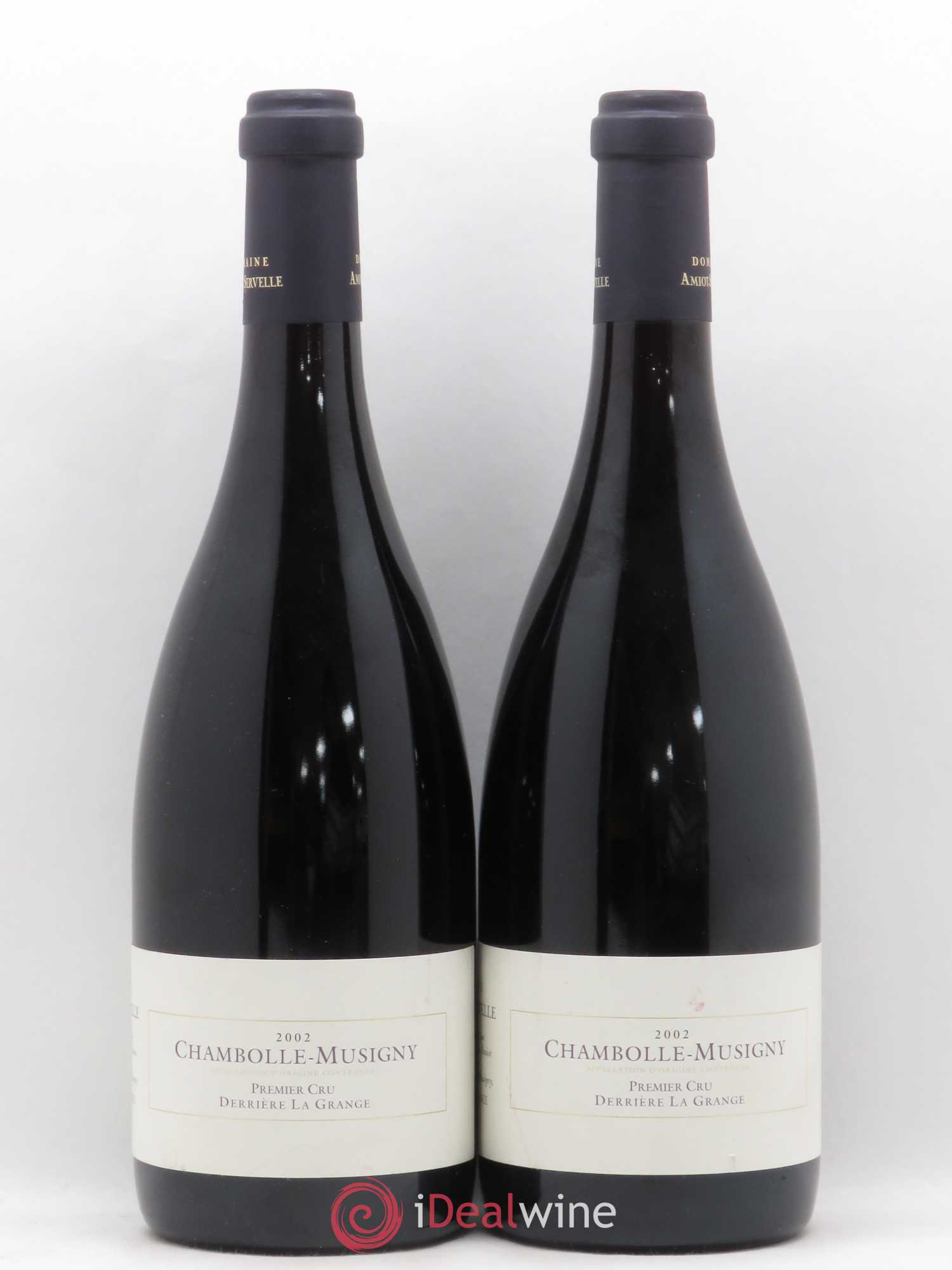 Chambolle-Musigny 1er Cru Derrière la Grange Amiot-Servelle 2002 - Lot de 2 bouteilles - 0