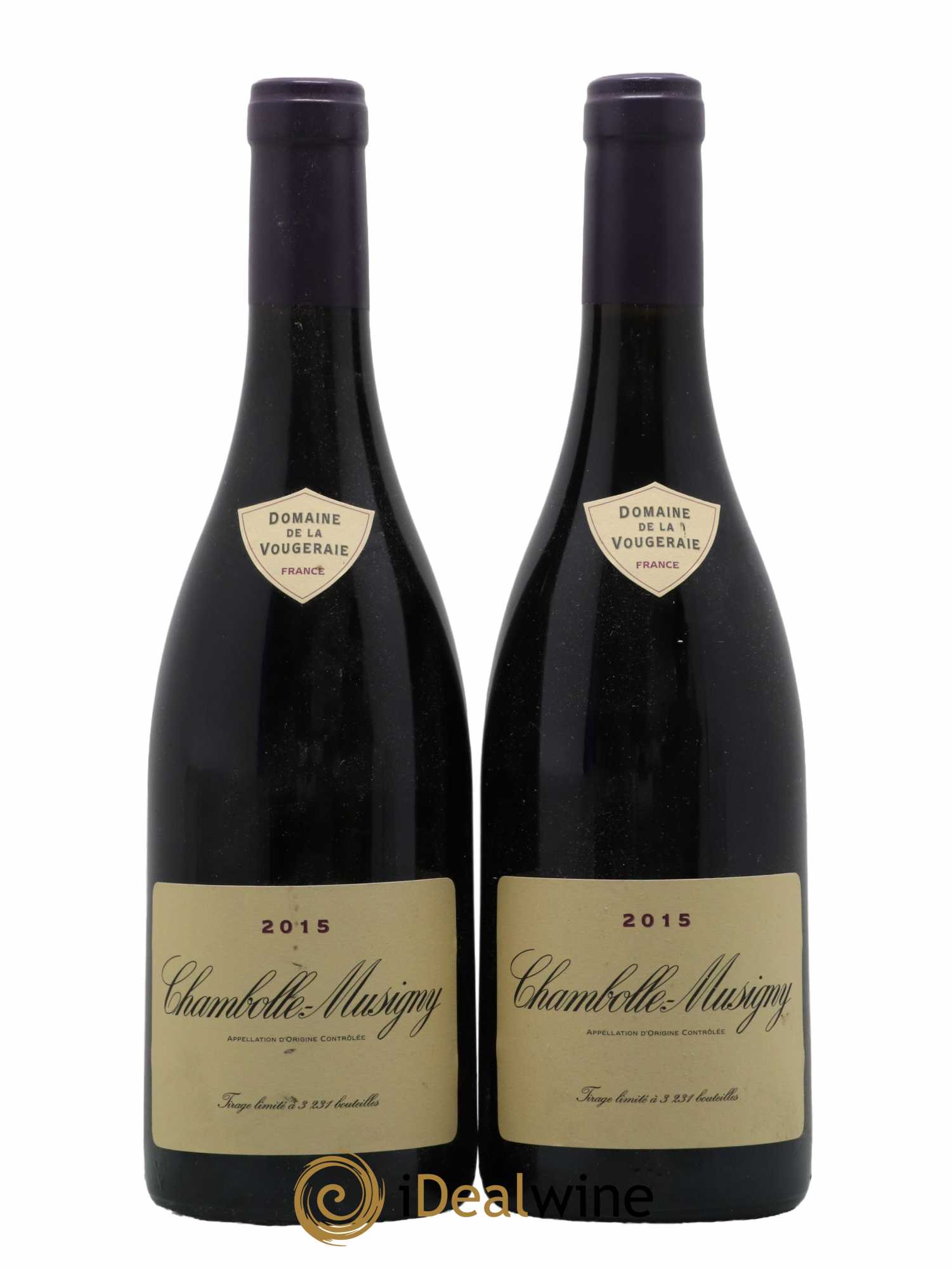 Chambolle-Musigny La Vougeraie 2015 - Lot de 2 bouteilles - 0