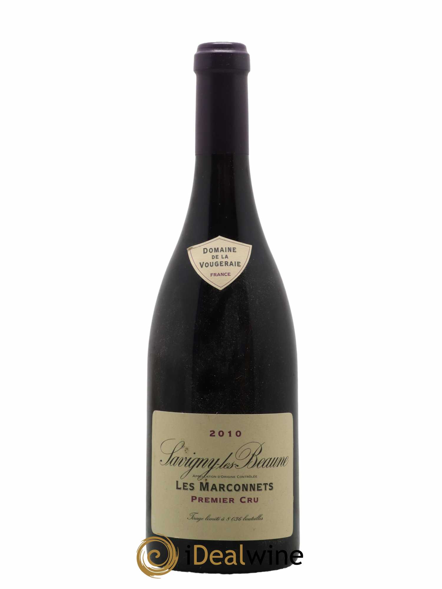 Savigny-lès-Beaune 1er Cru Les Marconnets La Vougeraie 2010 - Lot de 1 bouteille - 0
