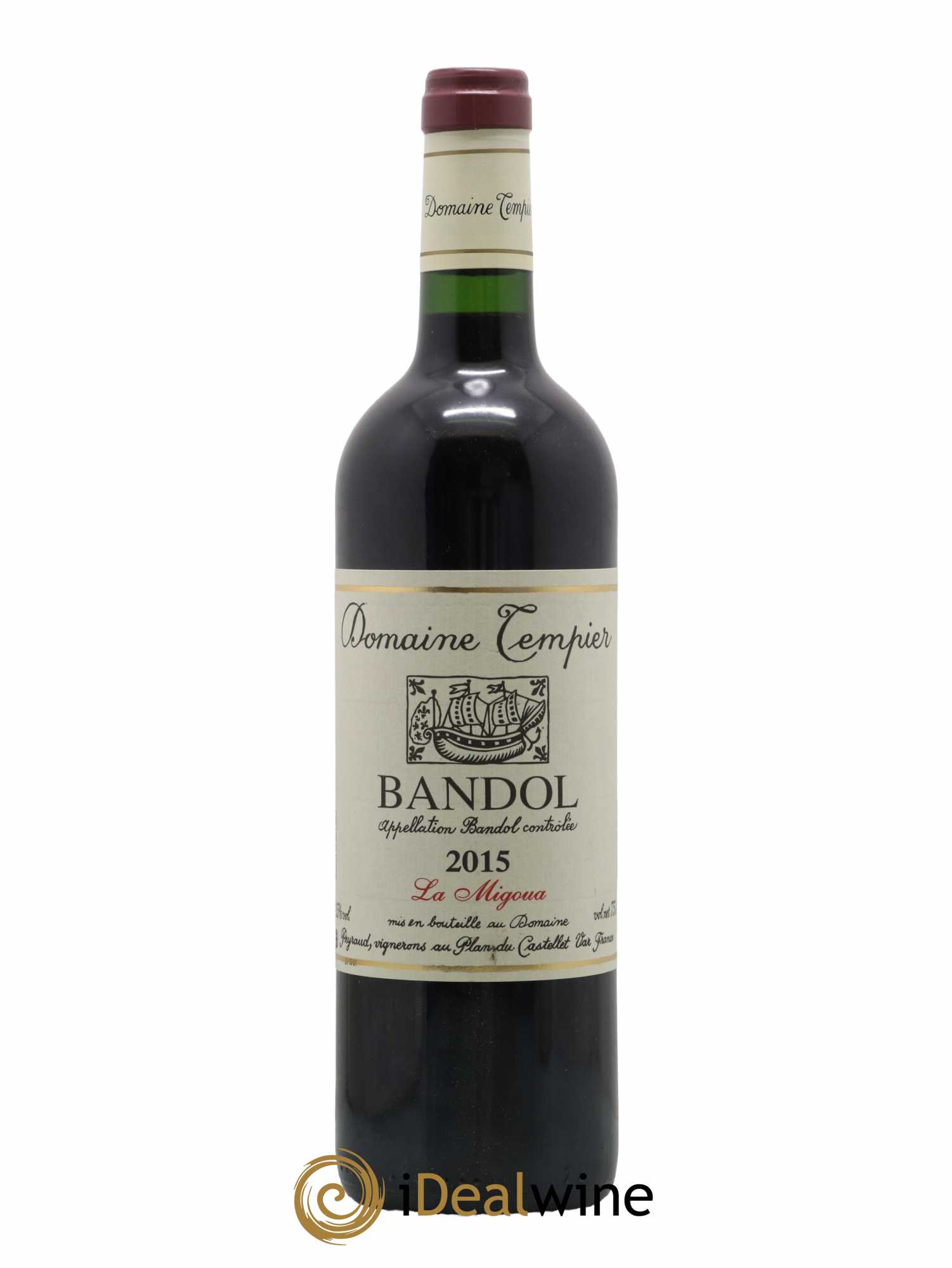 Bandol Domaine Tempier Cuvée La Migoua Famille Peyraud 2015 - Lot de 1 bouteille - 0