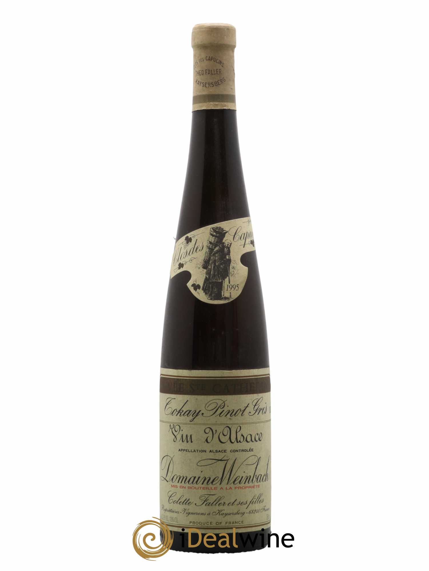 Alsace Pinot Gris Cuvée Sainte Catherine Weinbach (Domaine) 1995 - Lot de 1 bouteille - 0