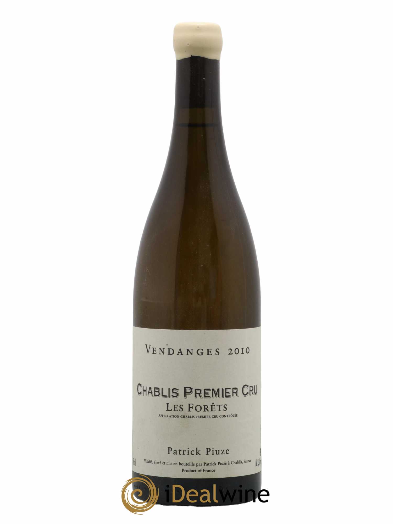 Chablis 1er Cru Les Forêts Patrick Piuze 2010 - Lot de 1 bouteille - 0