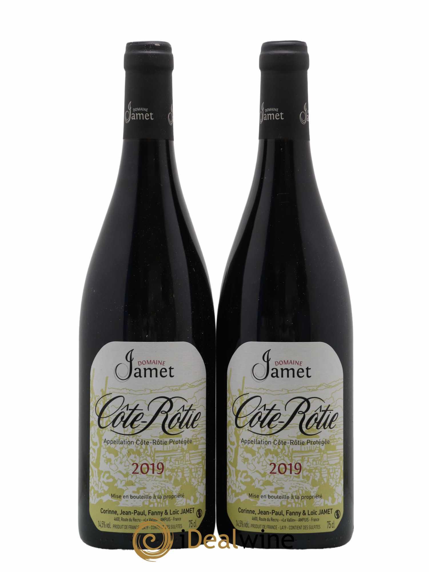 Côte-Rôtie Jamet (Domaine) 2019 - Lot de 2 bouteilles - 0