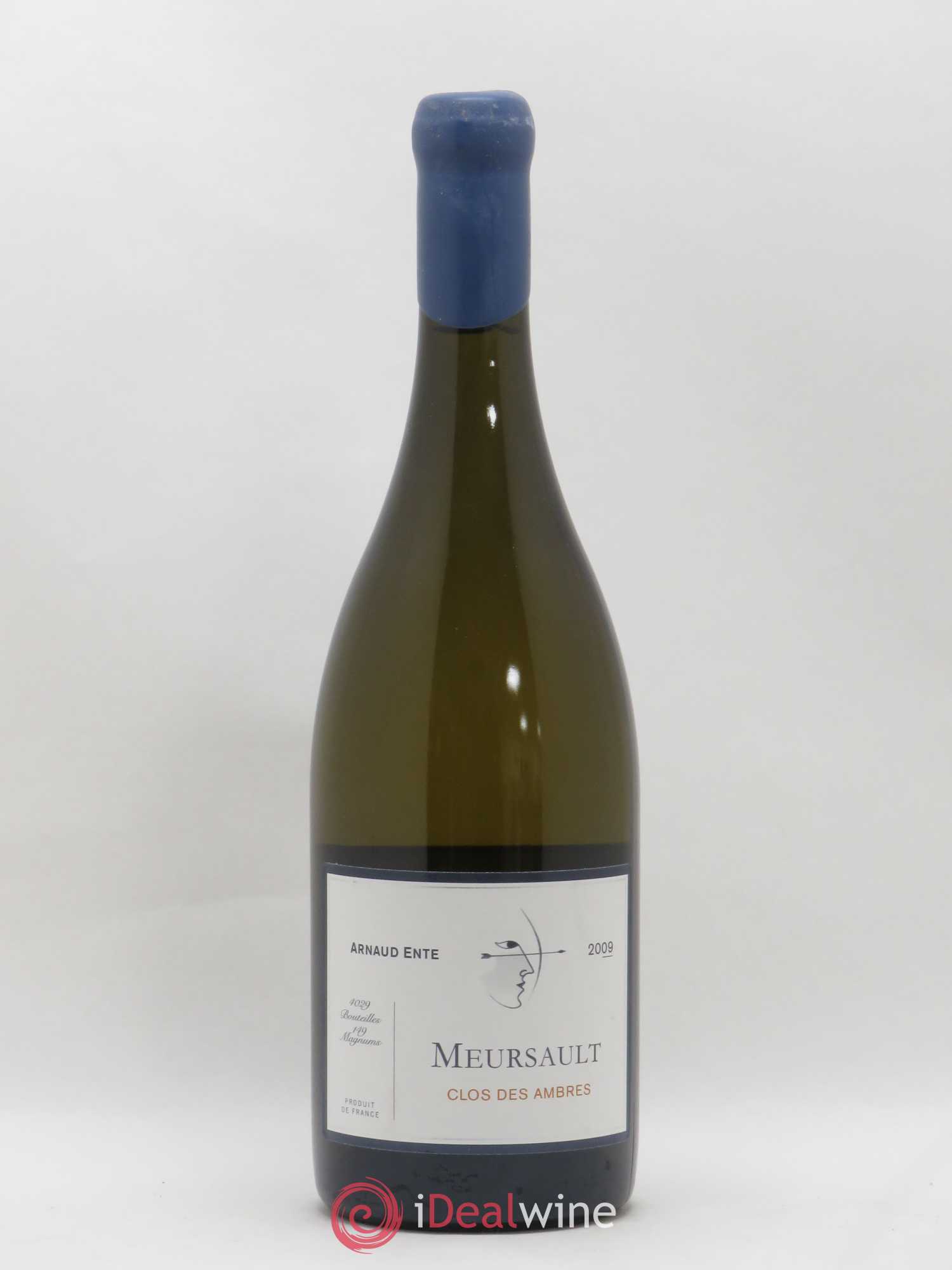 Meursault Clos des Ambres Arnaud Ente 2009 - Lot de 1 bouteille - 0