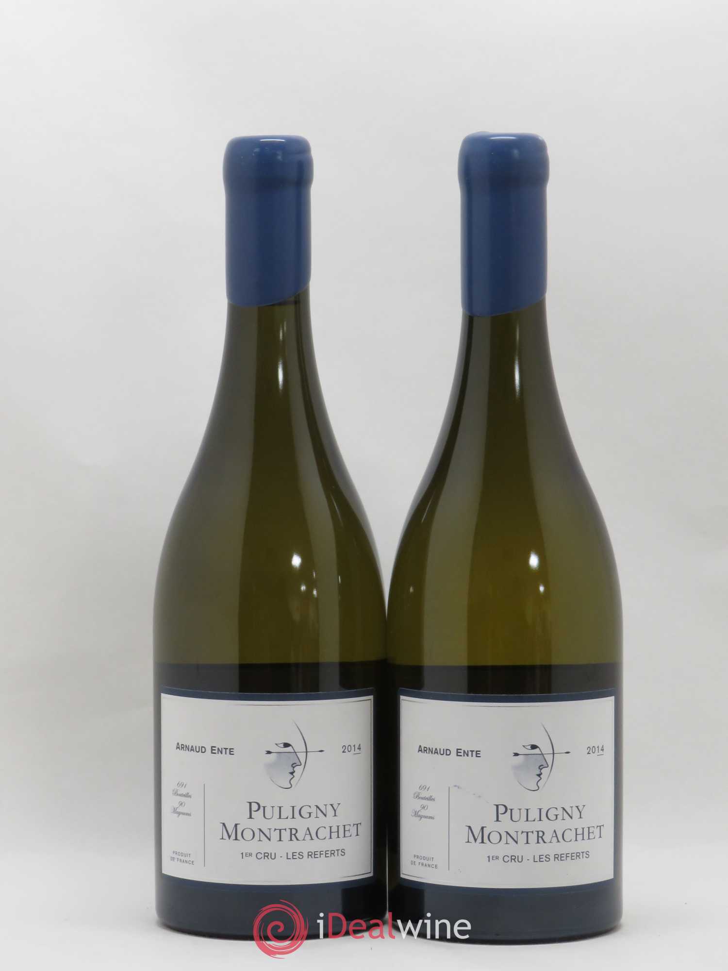 Puligny-Montrachet 1er Cru Les Referts Arnaud Ente 2014 - Lot de 2 bouteilles - 0