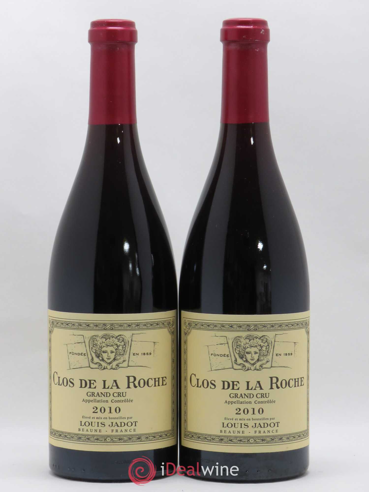 Clos de la Roche Grand Cru Maison Louis Jadot 2010 - Lot de 2 bouteilles - 0