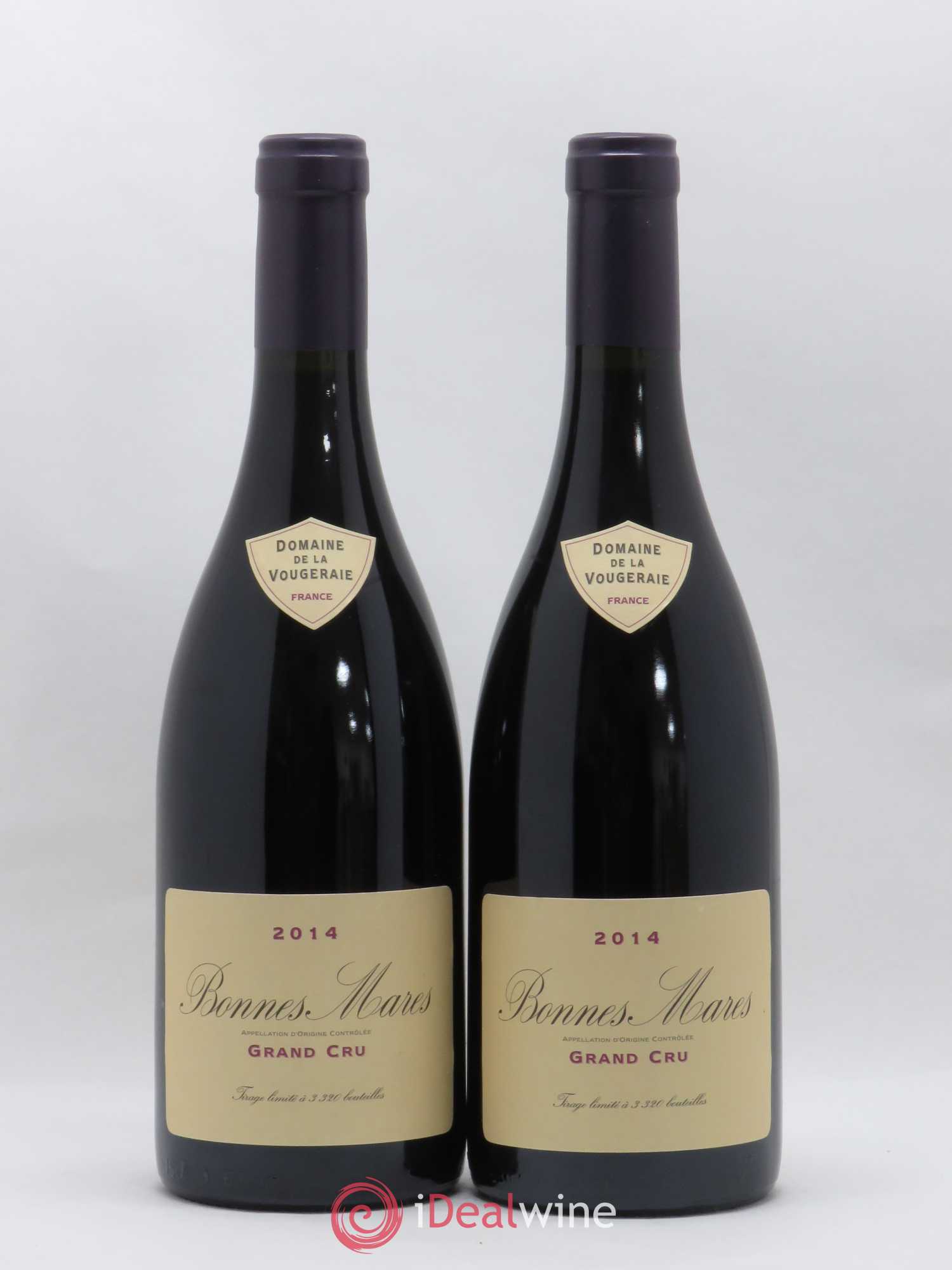 Bonnes-Mares Grand Cru La Vougeraie 2014 - Lot de 2 bouteilles - 0