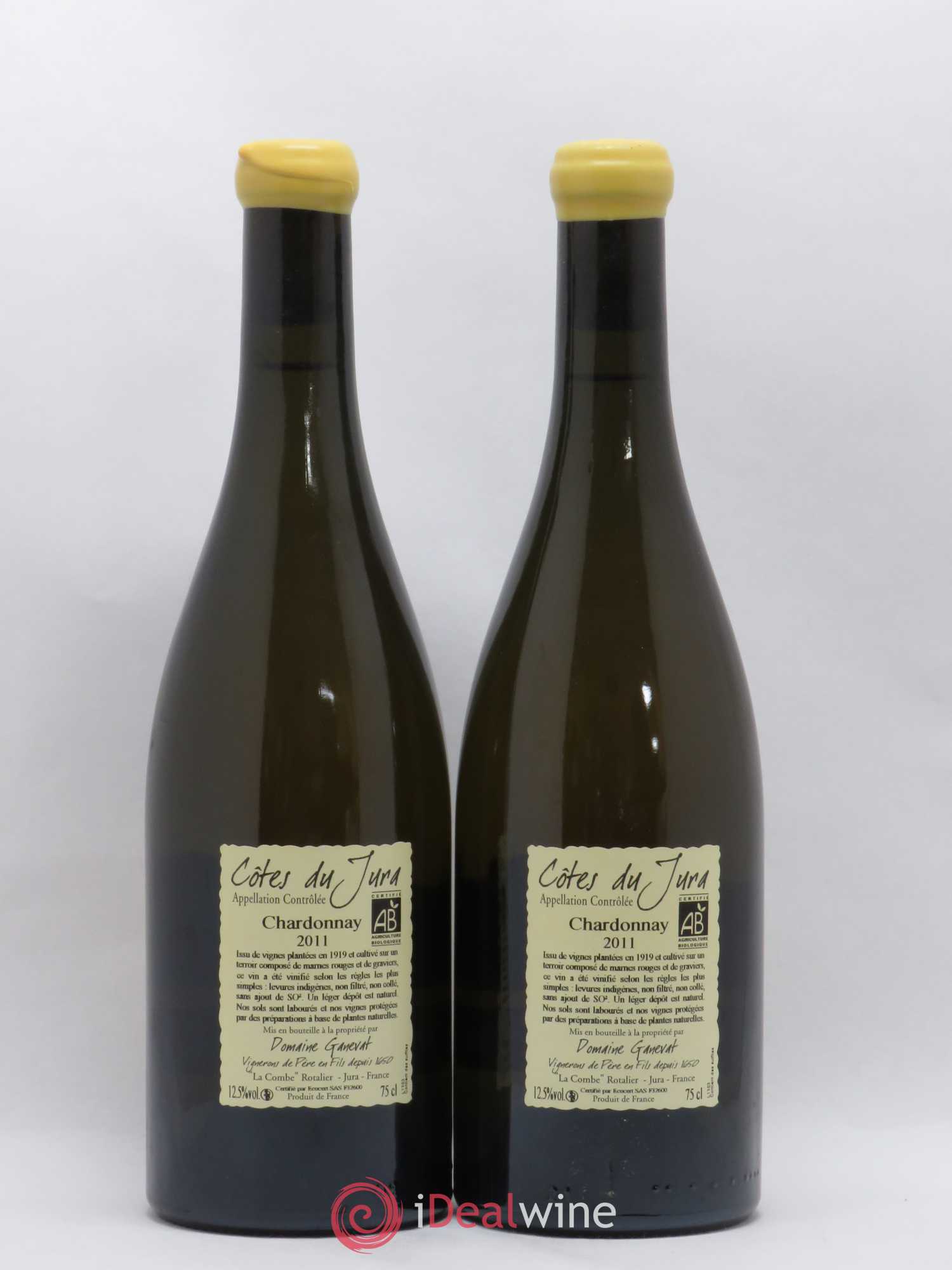 Côtes du Jura Les Grands Teppes Vieilles Vignes Jean-François Ganevat (Domaine) 2011 - Lot de 2 bouteilles - 1