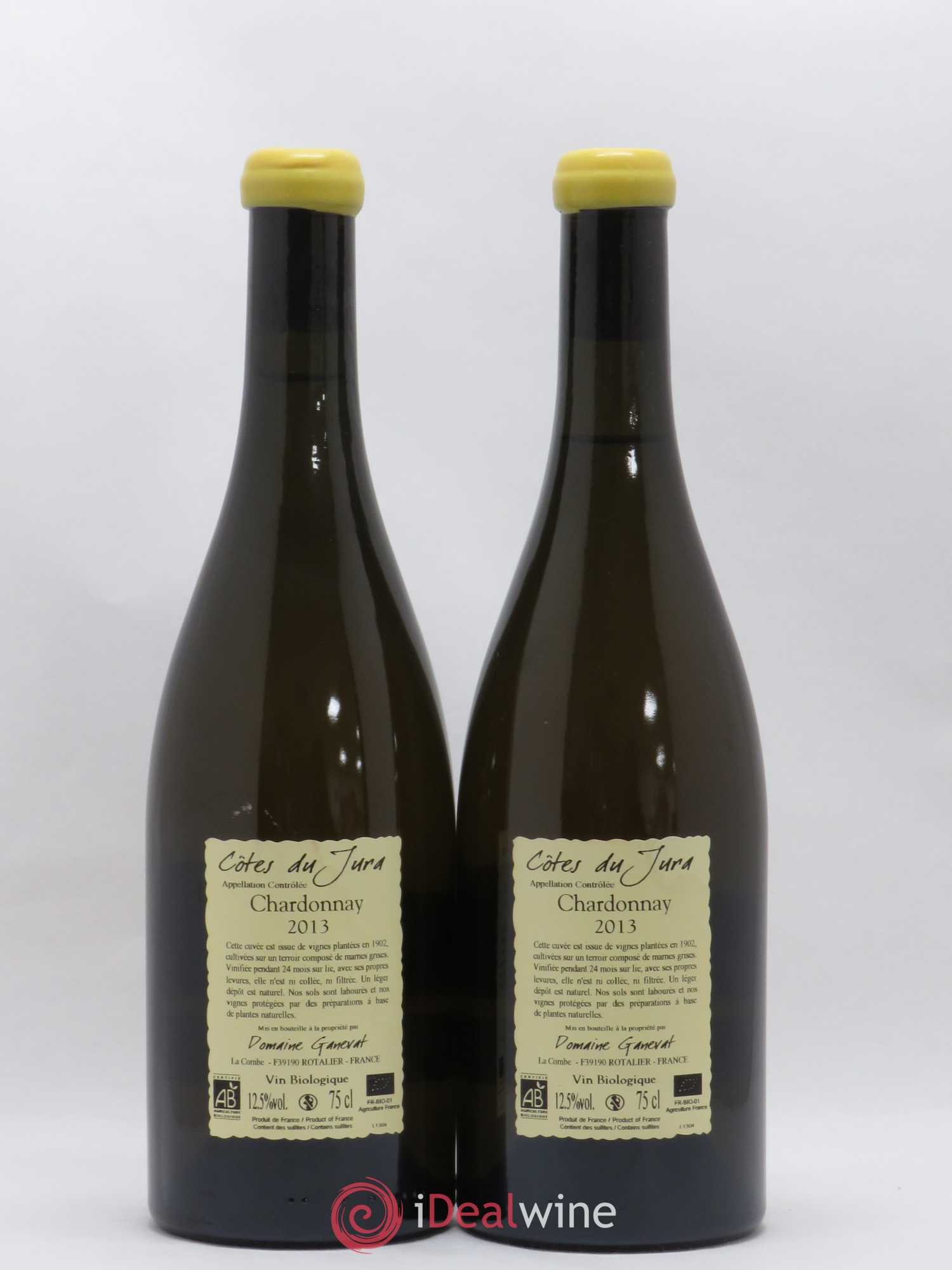 Côtes du Jura Les Chalasses Vieilles Vignes Jean-François Ganevat (Domaine) 2013 - Lot de 2 bouteilles - 1