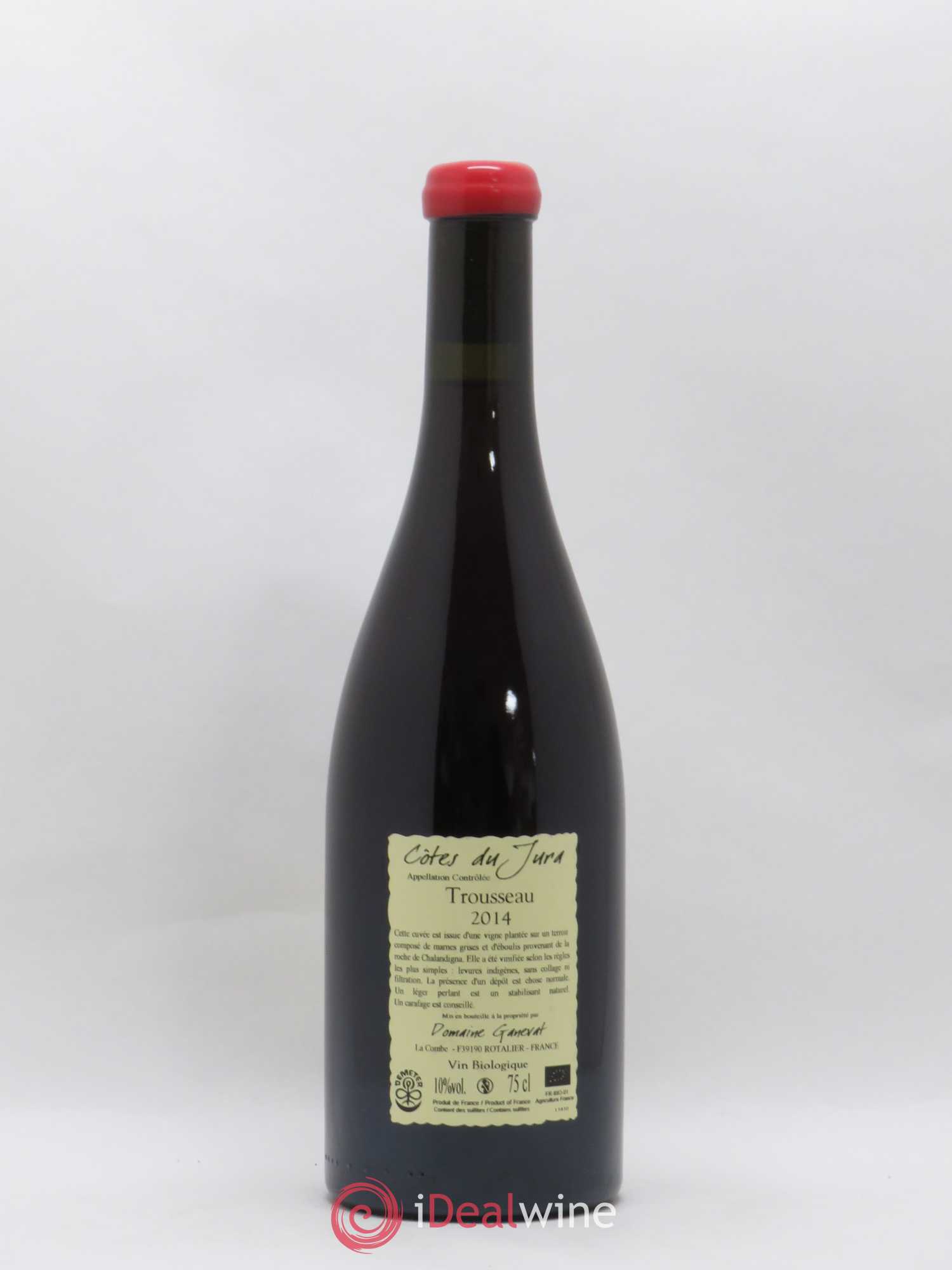 Côtes du Jura Plein Sud Jean-François Ganevat (Domaine) 2014 - Lot de 1 bouteille - 1