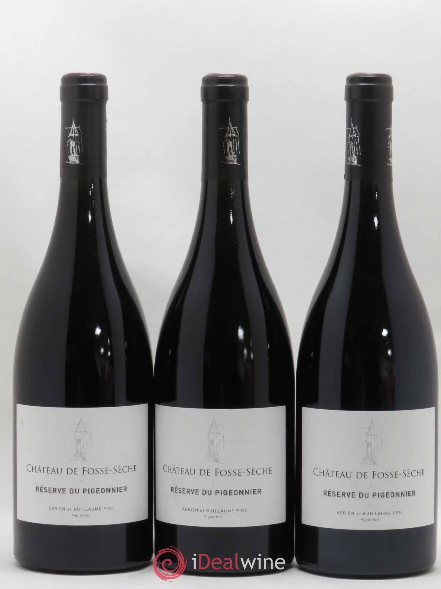 Vin de France (anciennement Saumur Puy-Notre-Dame) Réserve du Pigeonnier Château de Fosse-Sèche 2010 - Lot de 3 bouteilles - 0