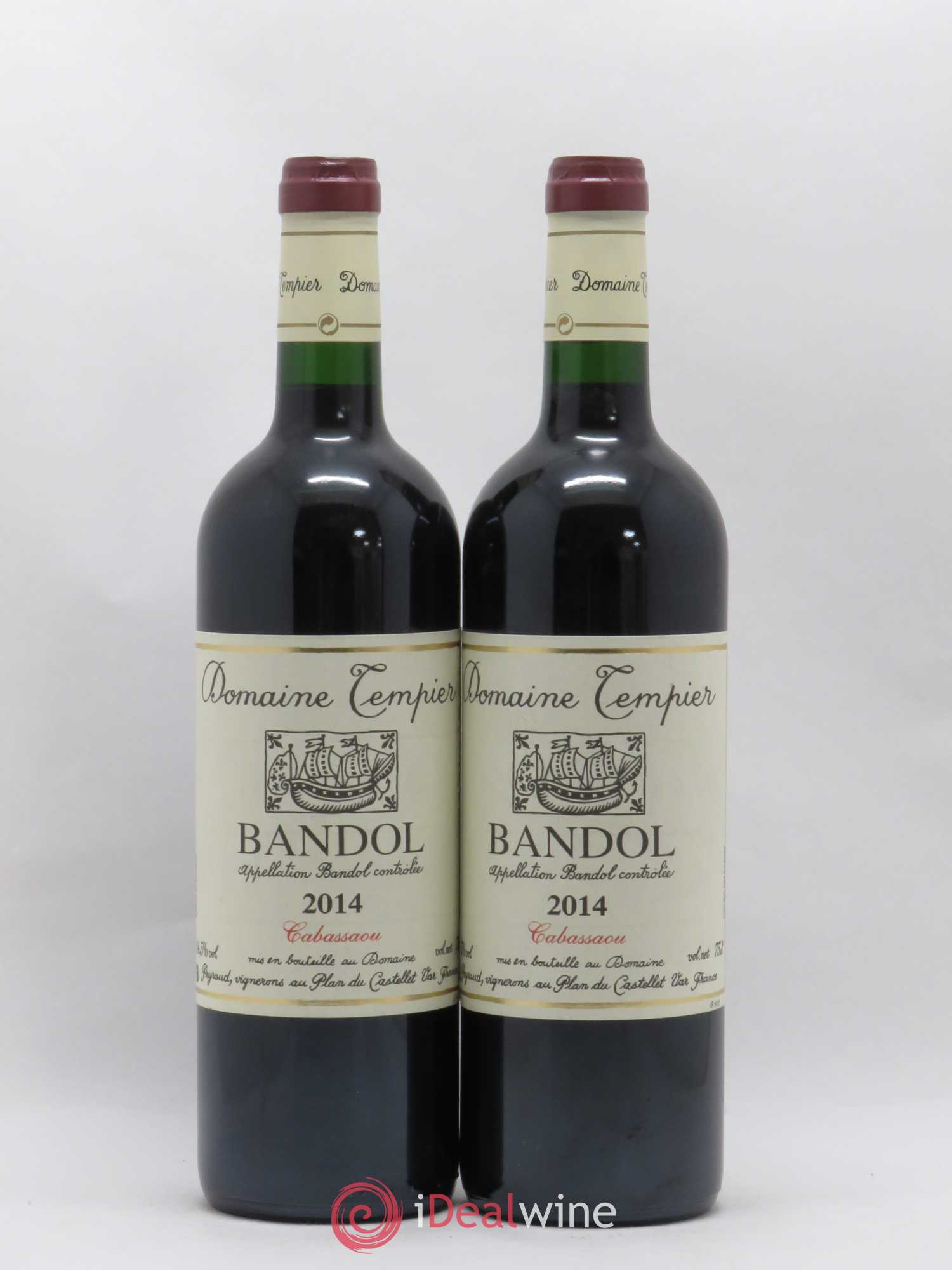 Bandol Domaine Tempier Cuvée Cabassaou Famille Peyraud 2014 - Lot de 2 bouteilles - 0