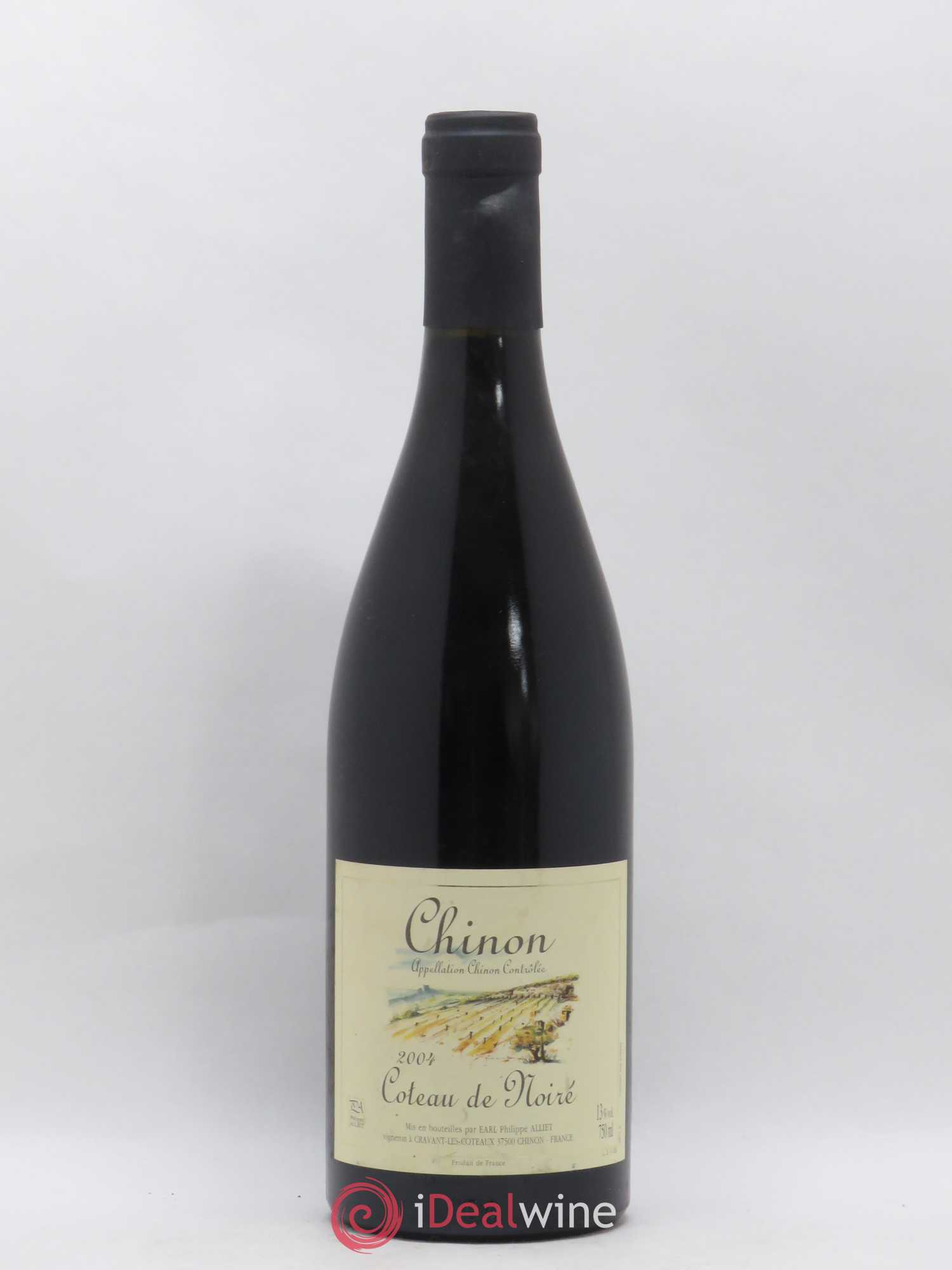Chinon Coteau de Noiré Philippe Alliet 2004 - Lot de 1 bouteille - 0