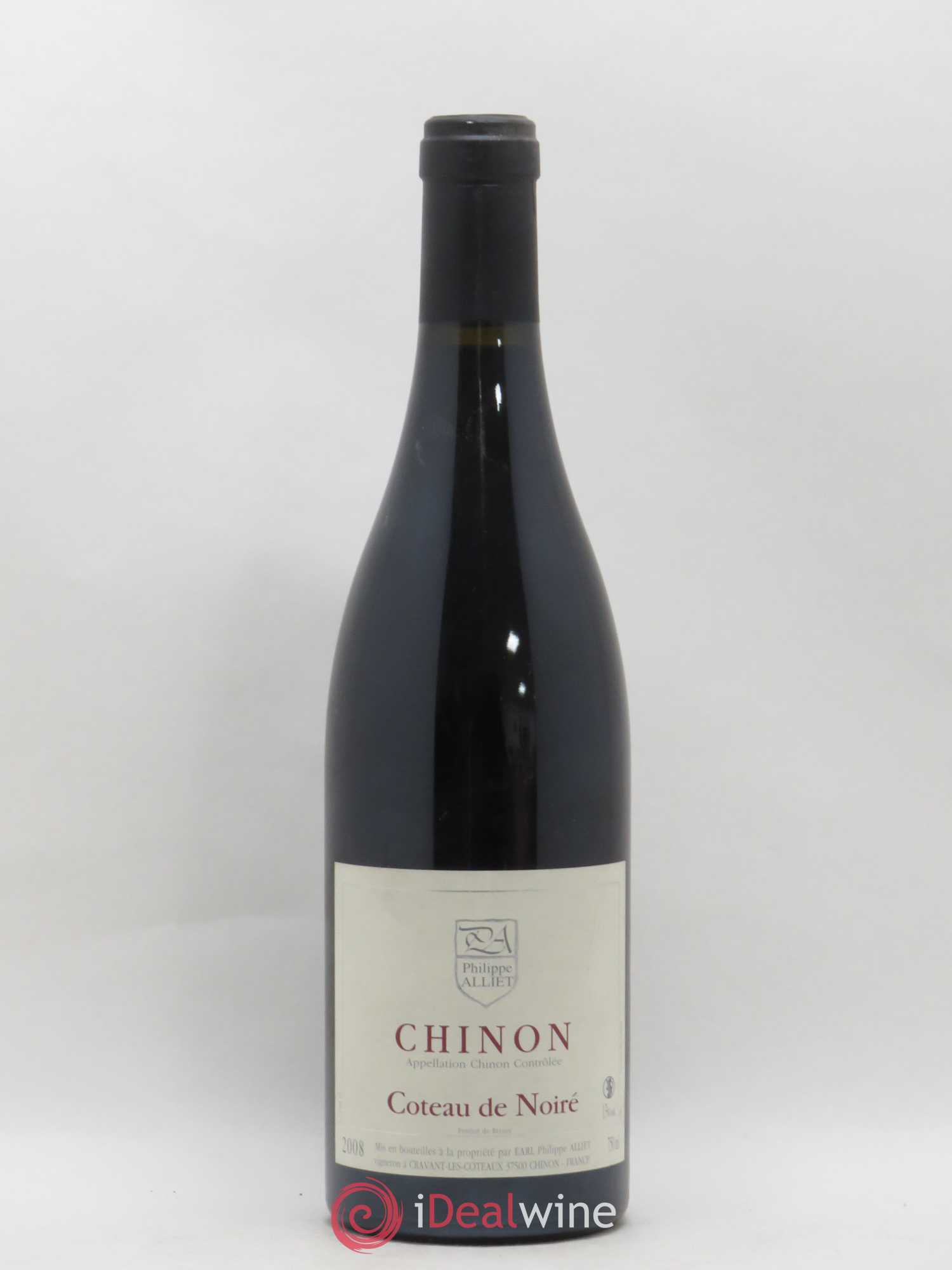Chinon Coteau de Noiré Philippe Alliet 2008 - Lot de 1 bouteille - 0