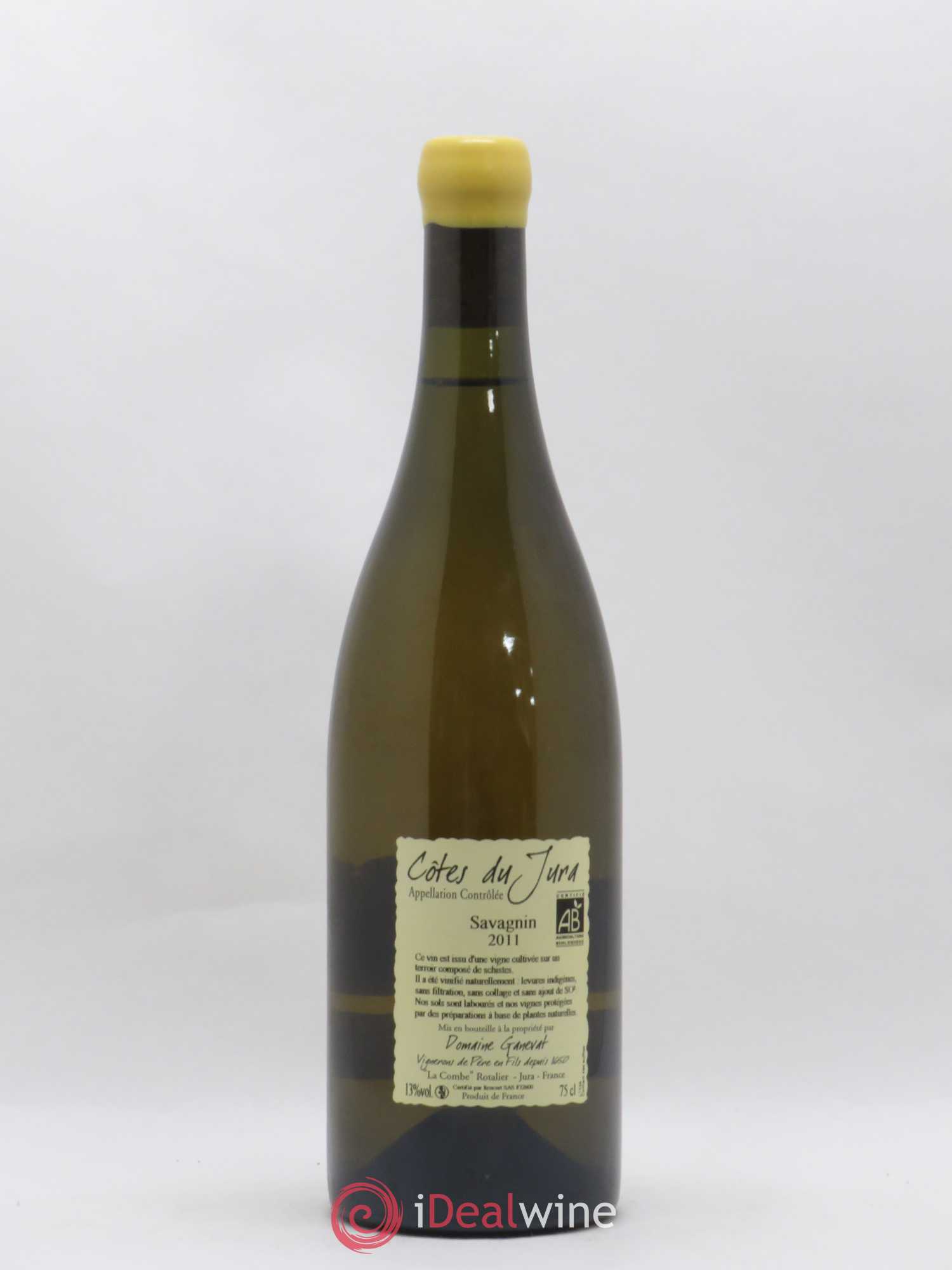 Côtes du Jura Clos Champ Bernard Savagnin ouillé Anne et Jean-François Ganevat 2011 - Posten von 1 Flasche - 1