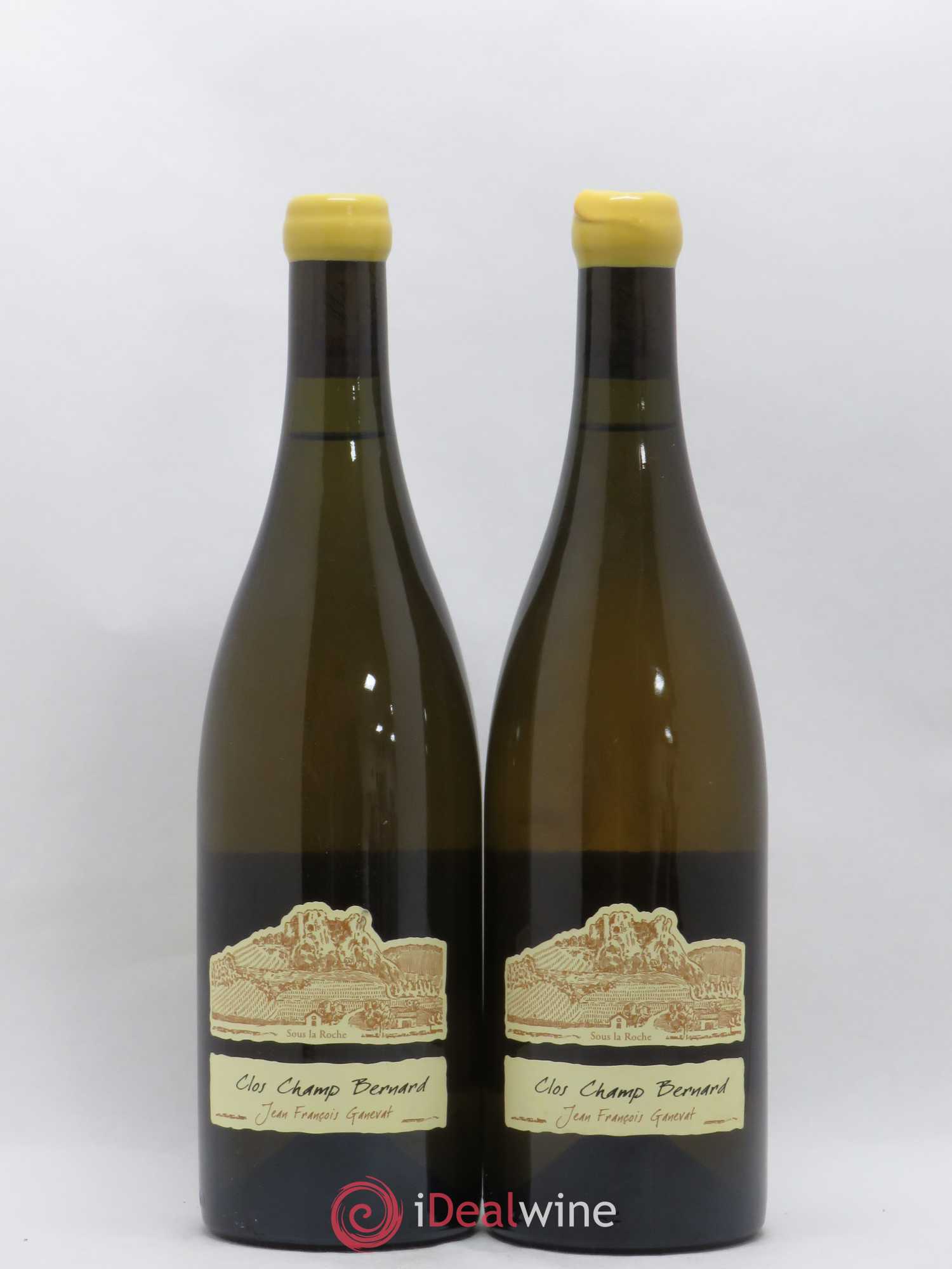 Côtes du Jura Clos Champ Bernard Savagnin ouillé Anne et Jean-François Ganevat 2011 - Posten von 2 Flaschen - 0