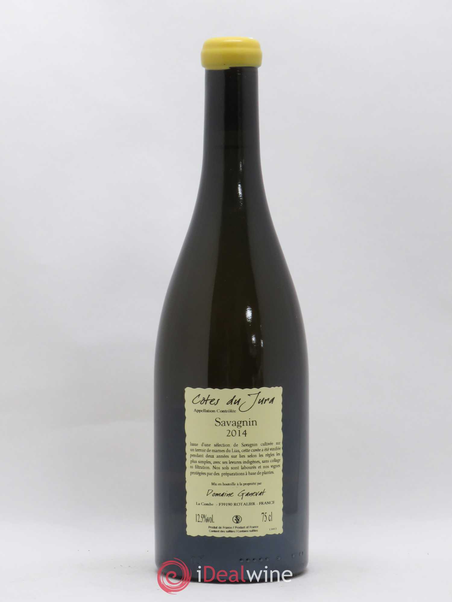Côtes du Jura Sous la Roche Jean-François Ganevat (Domaine) 2014 - Lot de 1 bouteille - 1