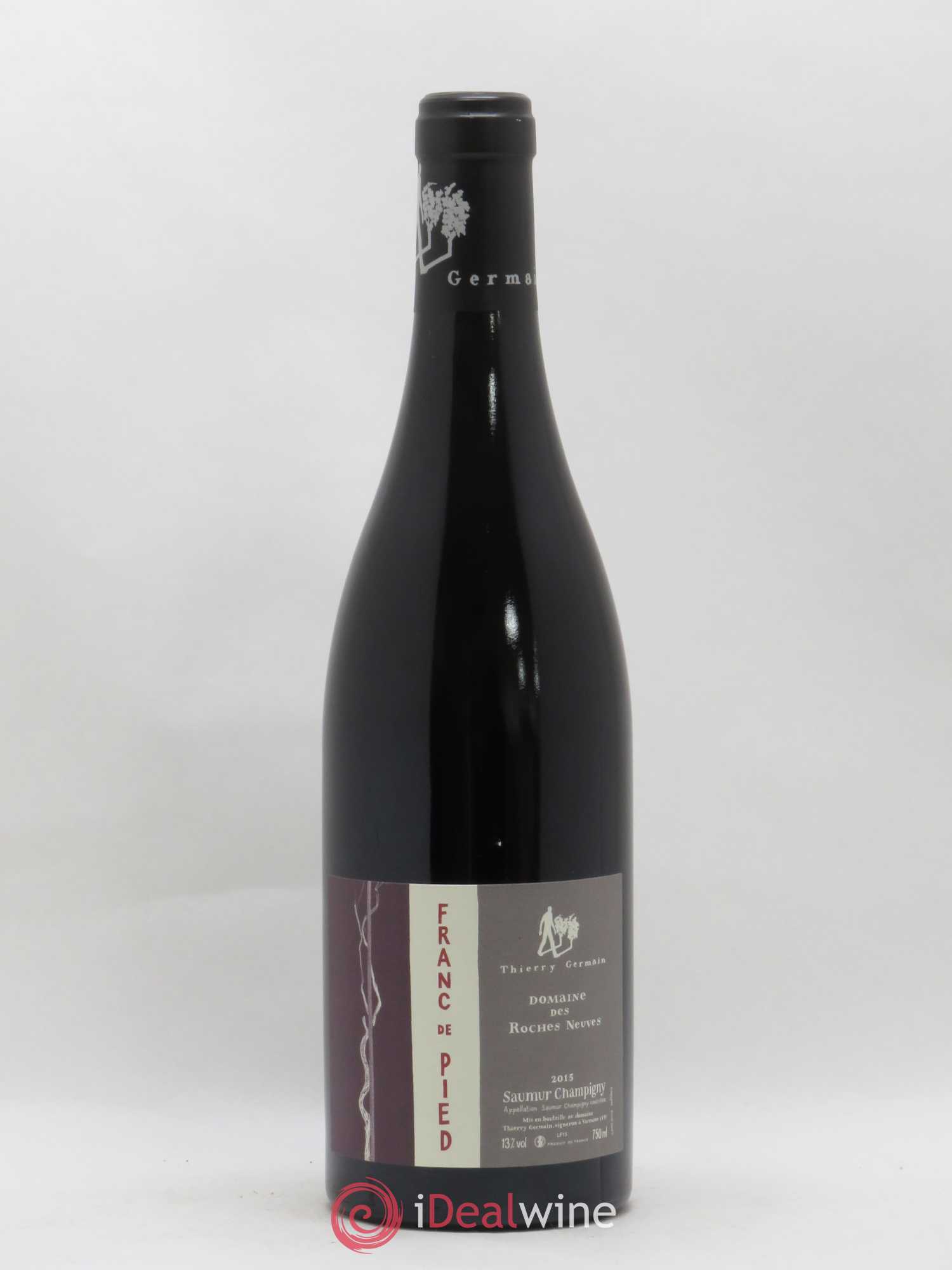 Saumur-Champigny Franc de pied Domaine des Roches Neuves - Thierry Germain 2015 - Lot de 1 bouteille - 0