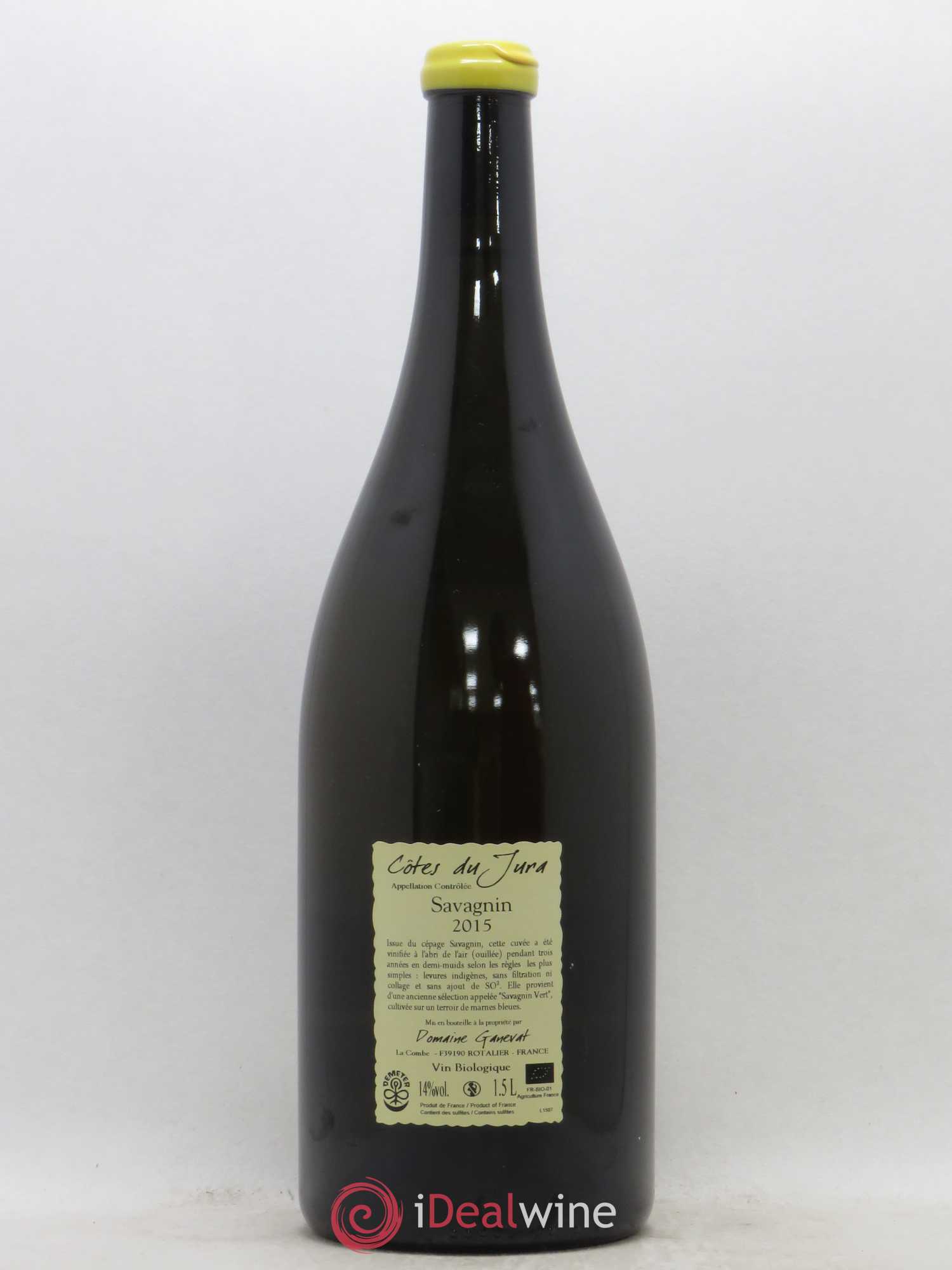 Côtes du Jura Les Chalasses Marnes Bleues Jean-François Ganevat (Domaine) 2015 - Lot de 1 magnum - 1
